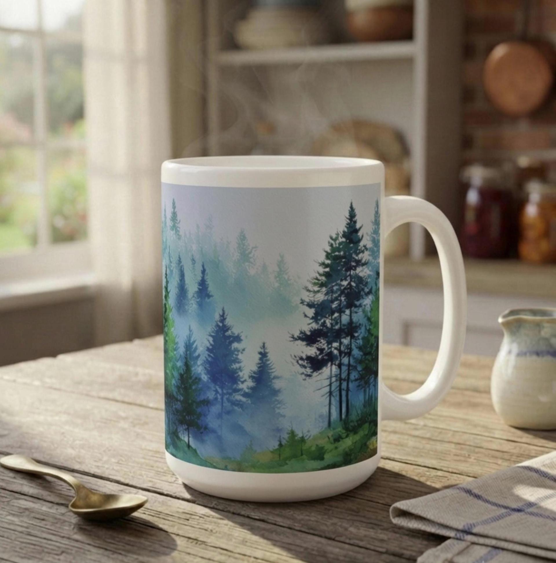 Trees - Cup Set - Forest Large and Small Mugs