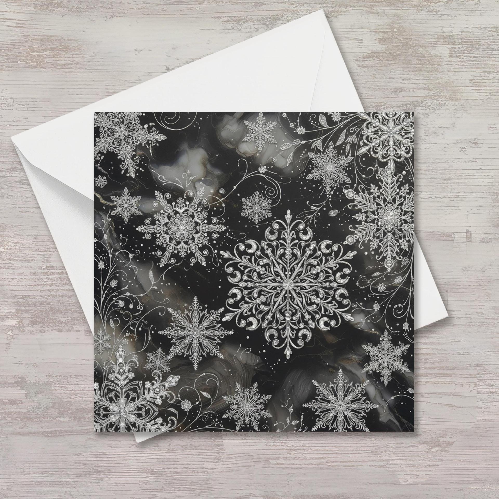 Greeting Cards, Large Note Card, Christmas Gift Card, Money Card