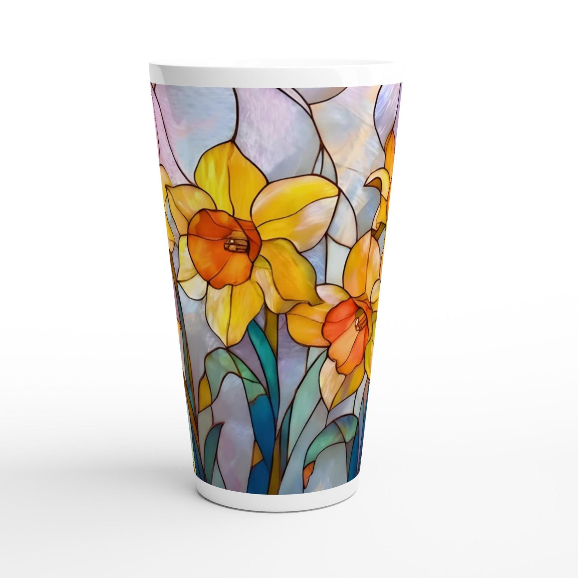 Latte 17oz Ceramic Mug - Coffee or Tea Cup, Extra Tall