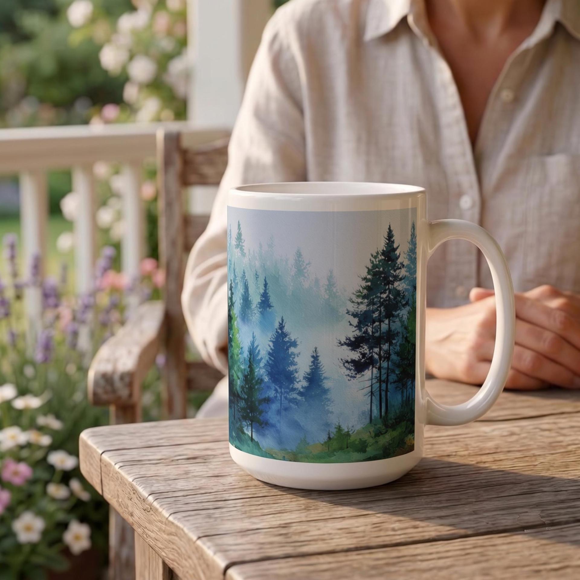 Trees - Cup Set - Forest Large and Small Mugs