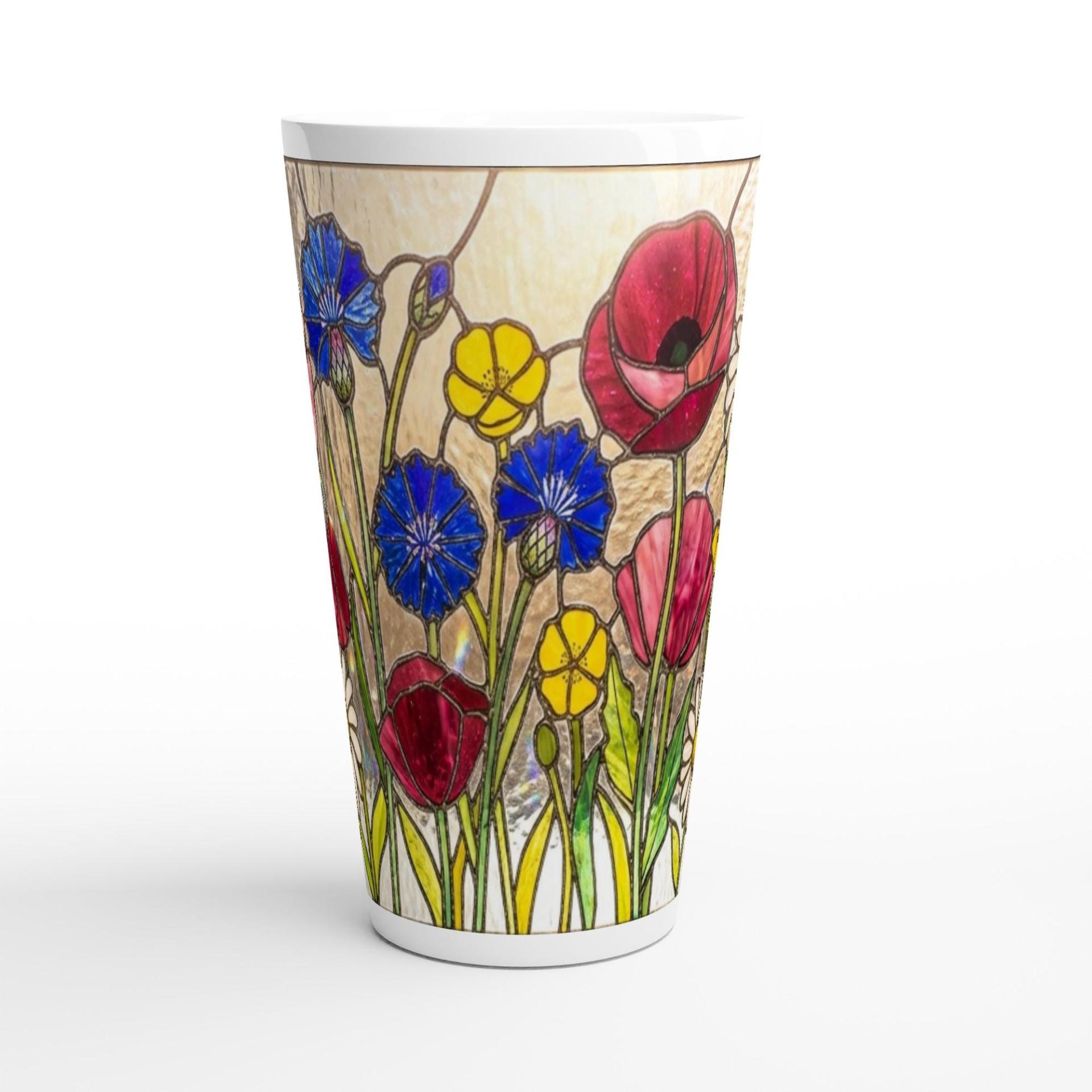 Latte 17oz Ceramic Mug - Coffee or Tea Cup, Extra Tall