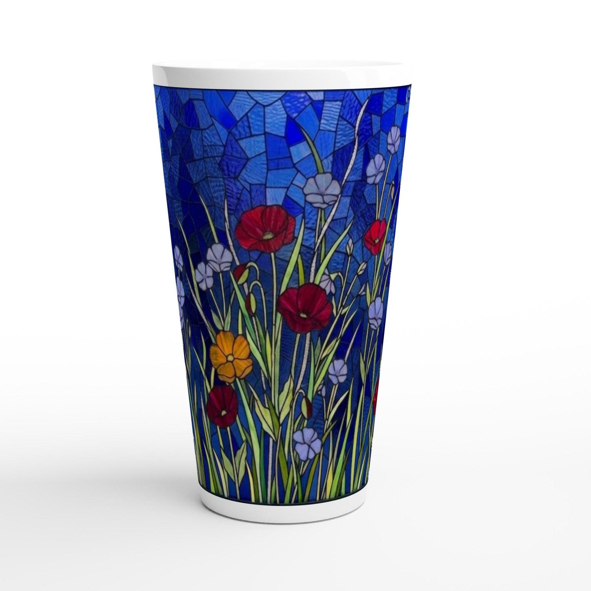 Latte 17oz Ceramic Mug - Coffee or Tea Cup, Extra Tall