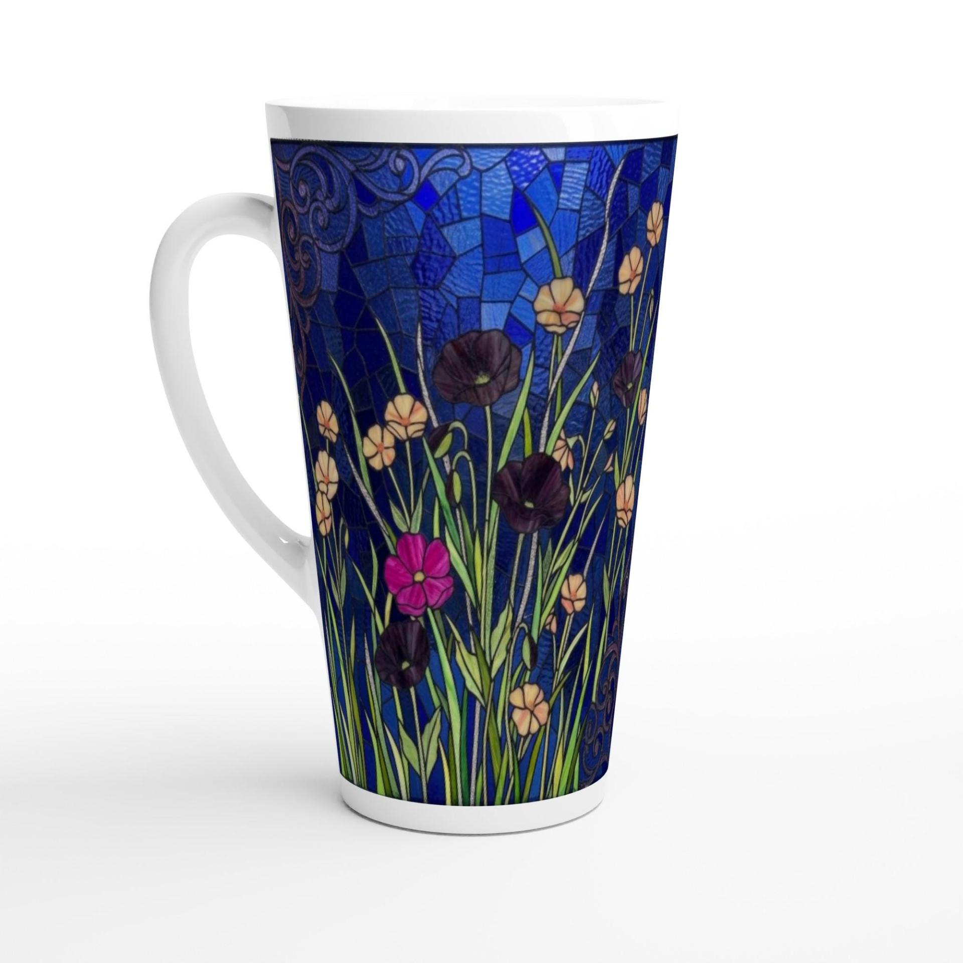 Latte 17oz Ceramic Mug - Coffee or Tea Cup, Extra Tall