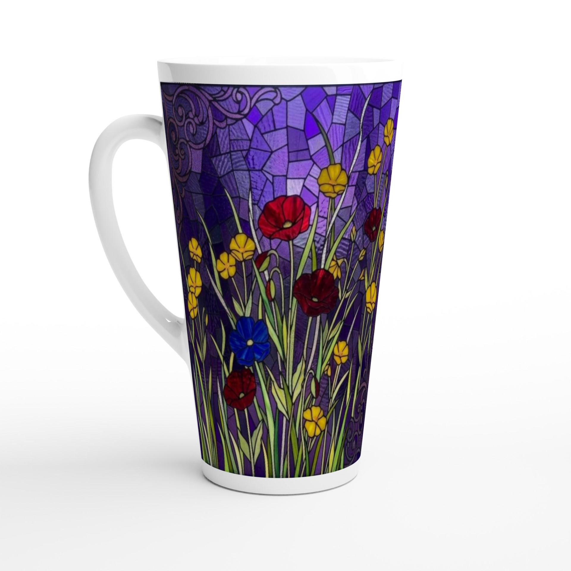 Latte 17oz Ceramic Mug - Coffee or Tea Cup, Extra Tall