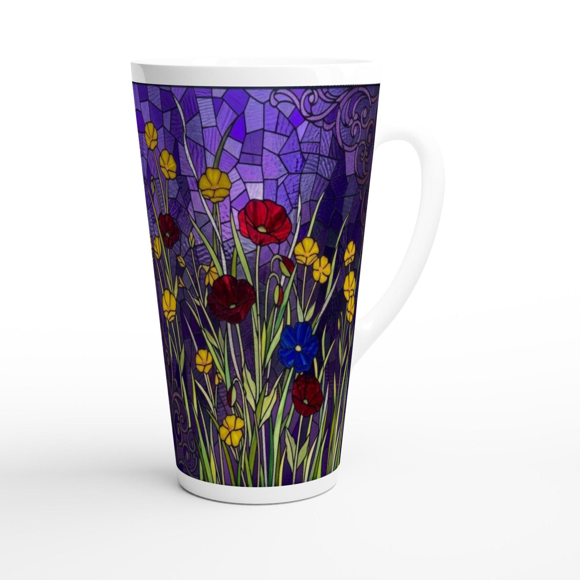 Latte 17oz Ceramic Mug - Coffee or Tea Cup, Extra Tall