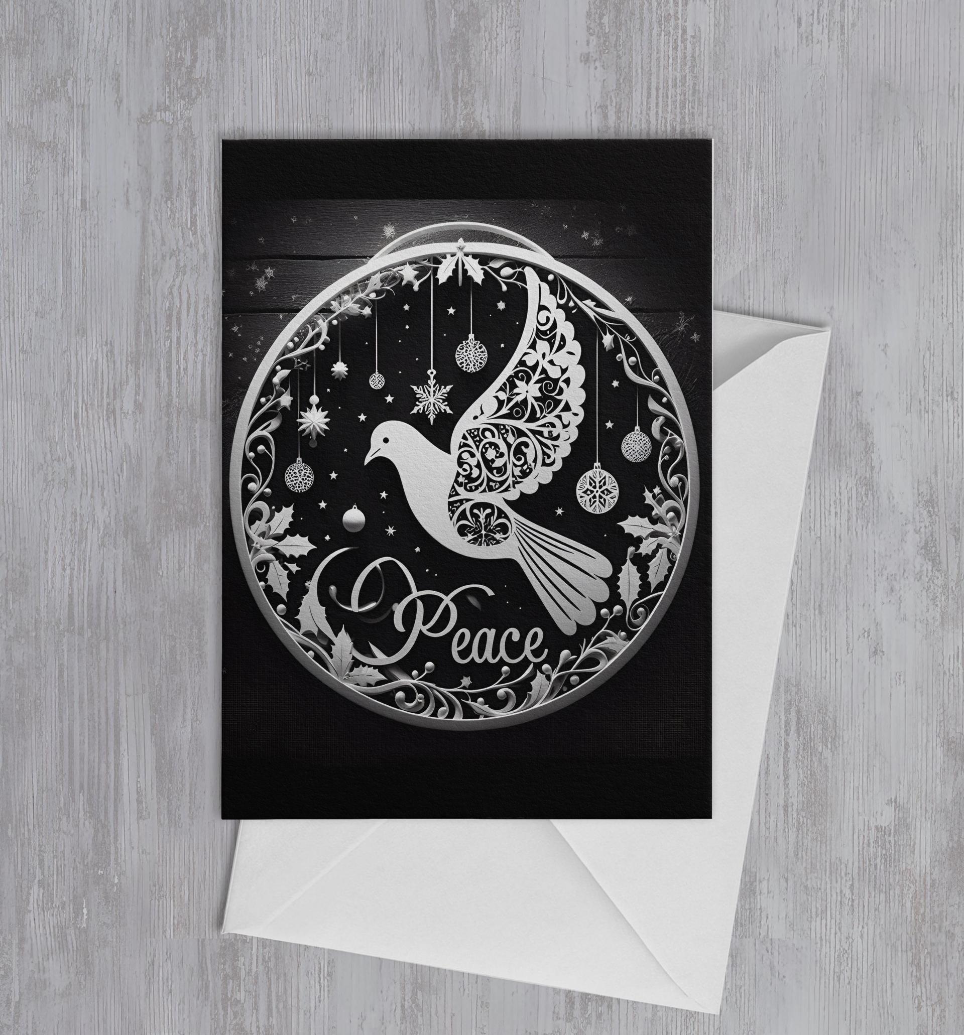 Dove of Peace - Christmas Card - Bulk Pack of Christmas Greeting Cards