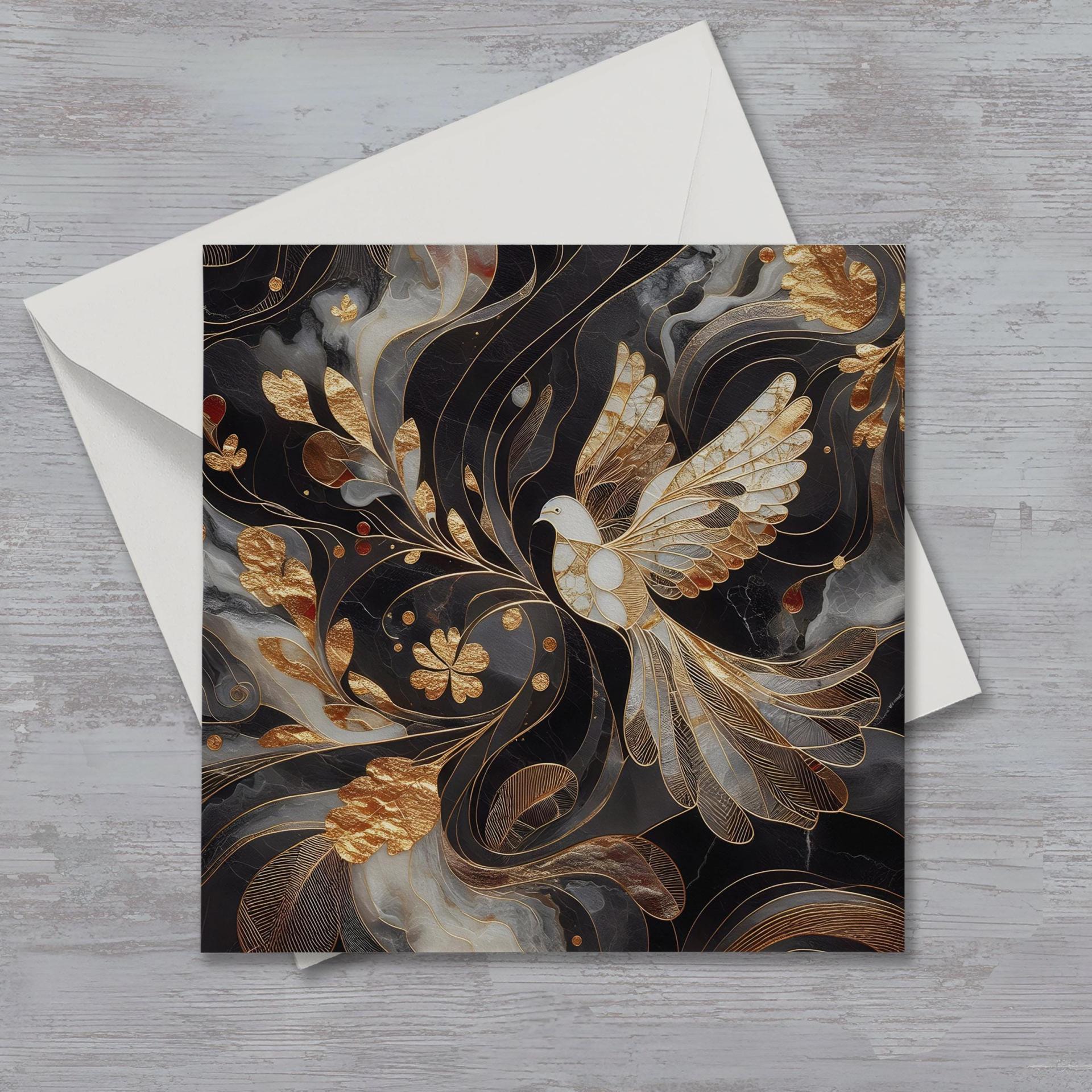 Dove of Peace - Christmas Card - Single or Bulk Pack of Christmas Greeting Cards