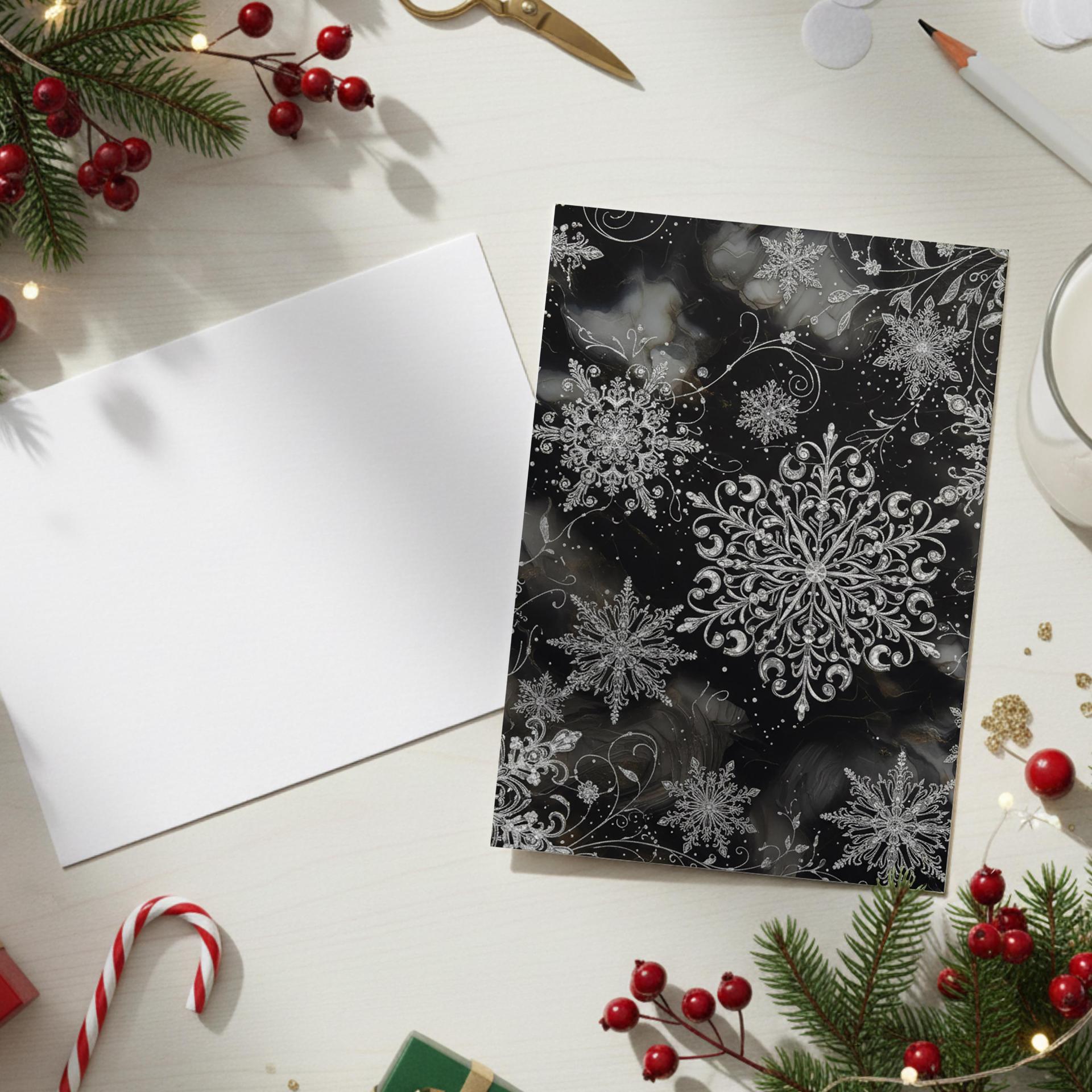 Greeting Cards, Large Note Card, Christmas Gift Card, Money Card