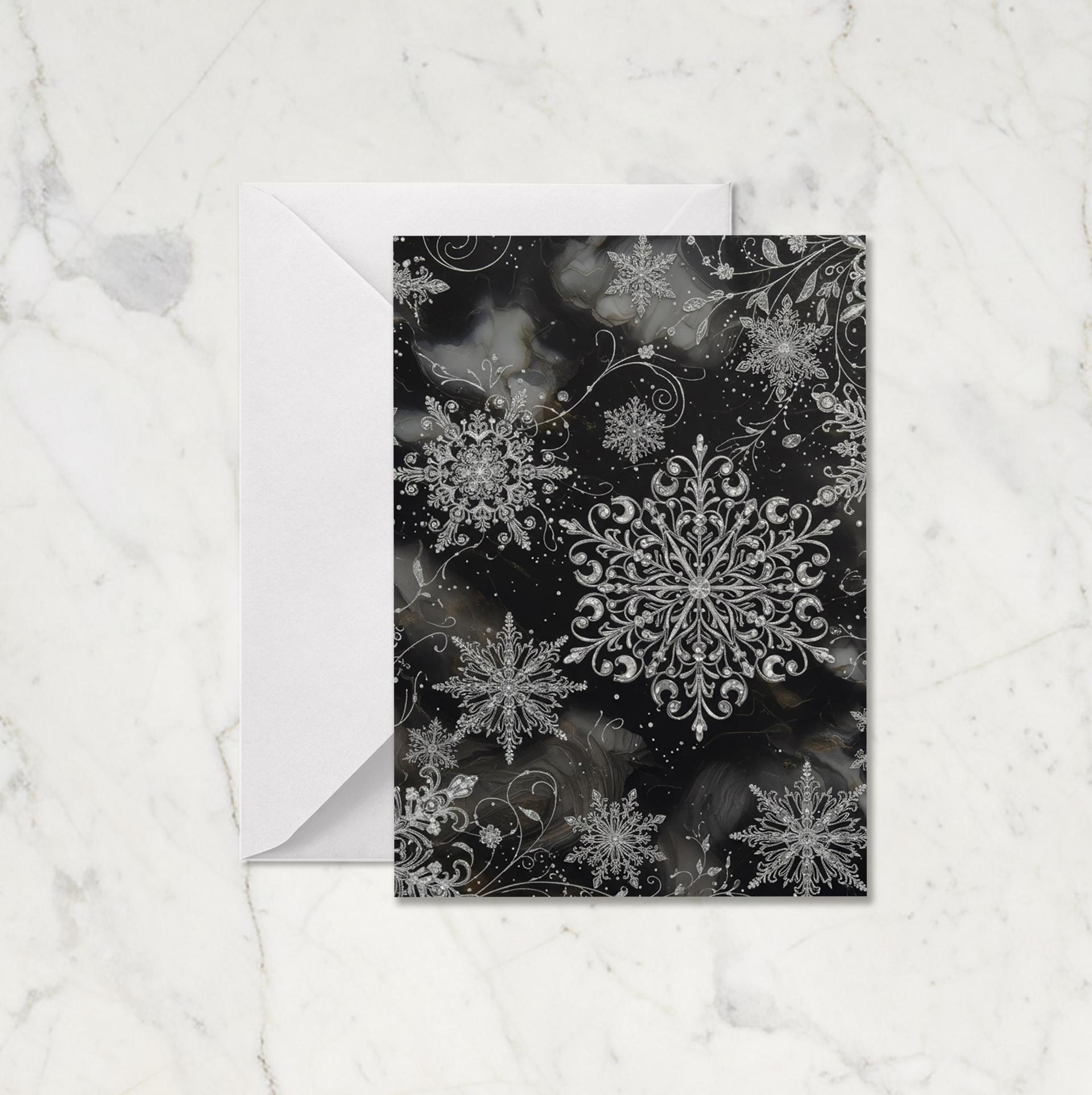 Greeting Cards, Large Note Card, Christmas Gift Card, Money Card
