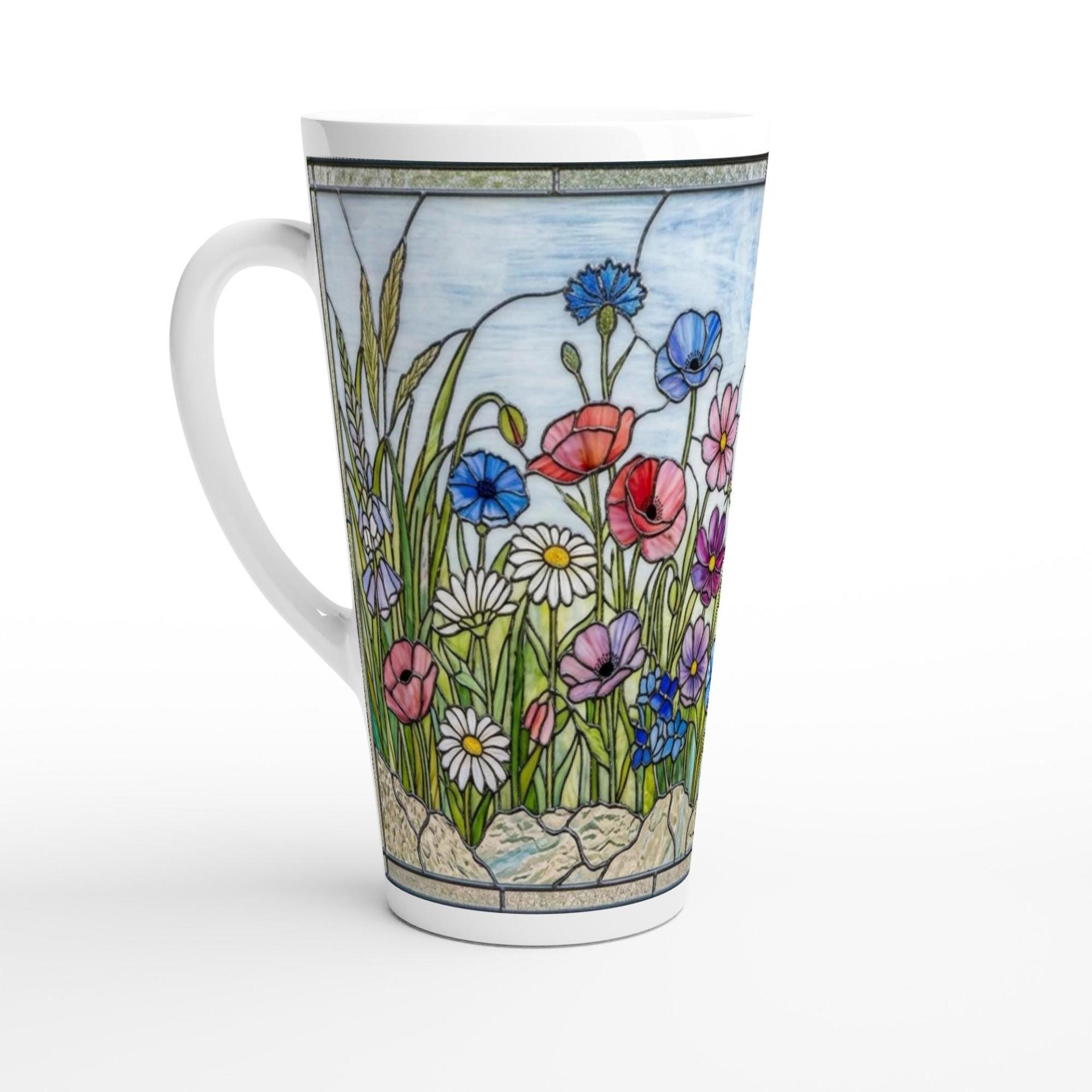 Latte 17oz Ceramic Mug - Coffee or Tea Cup, Extra Tall