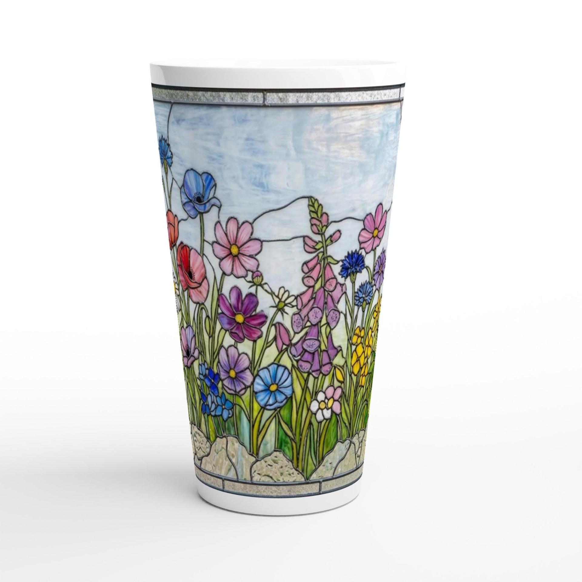 Latte 17oz Ceramic Mug - Coffee or Tea Cup, Extra Tall