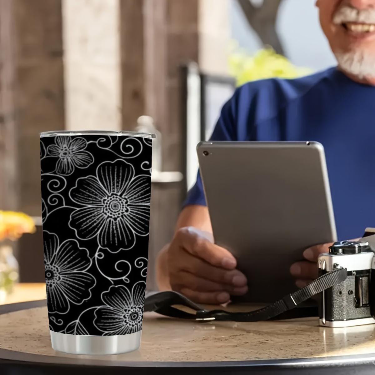 Travel Mug, Stainless Steel, 20 oz Insulated Cup