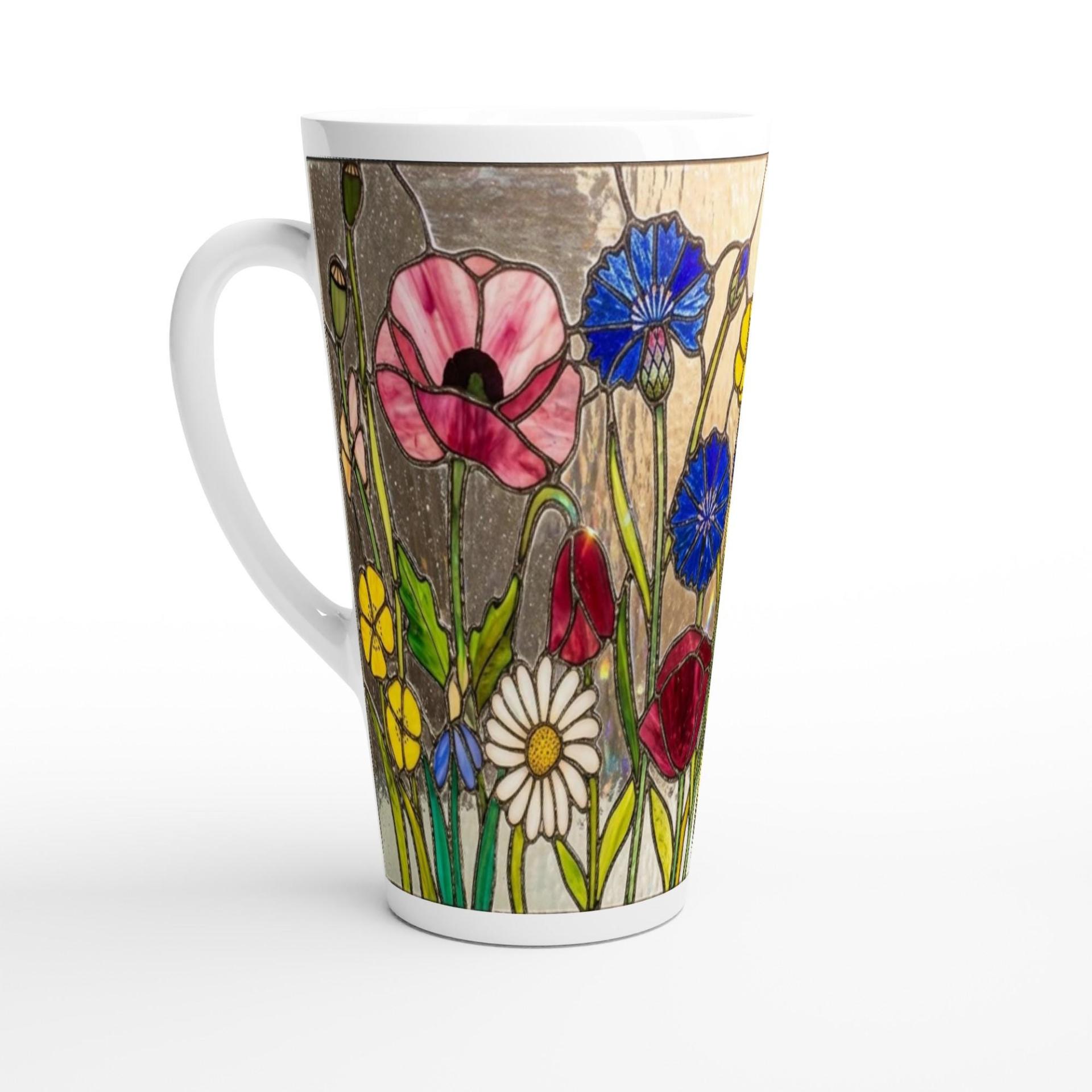 Latte 17oz Ceramic Mug - Coffee or Tea Cup, Extra Tall