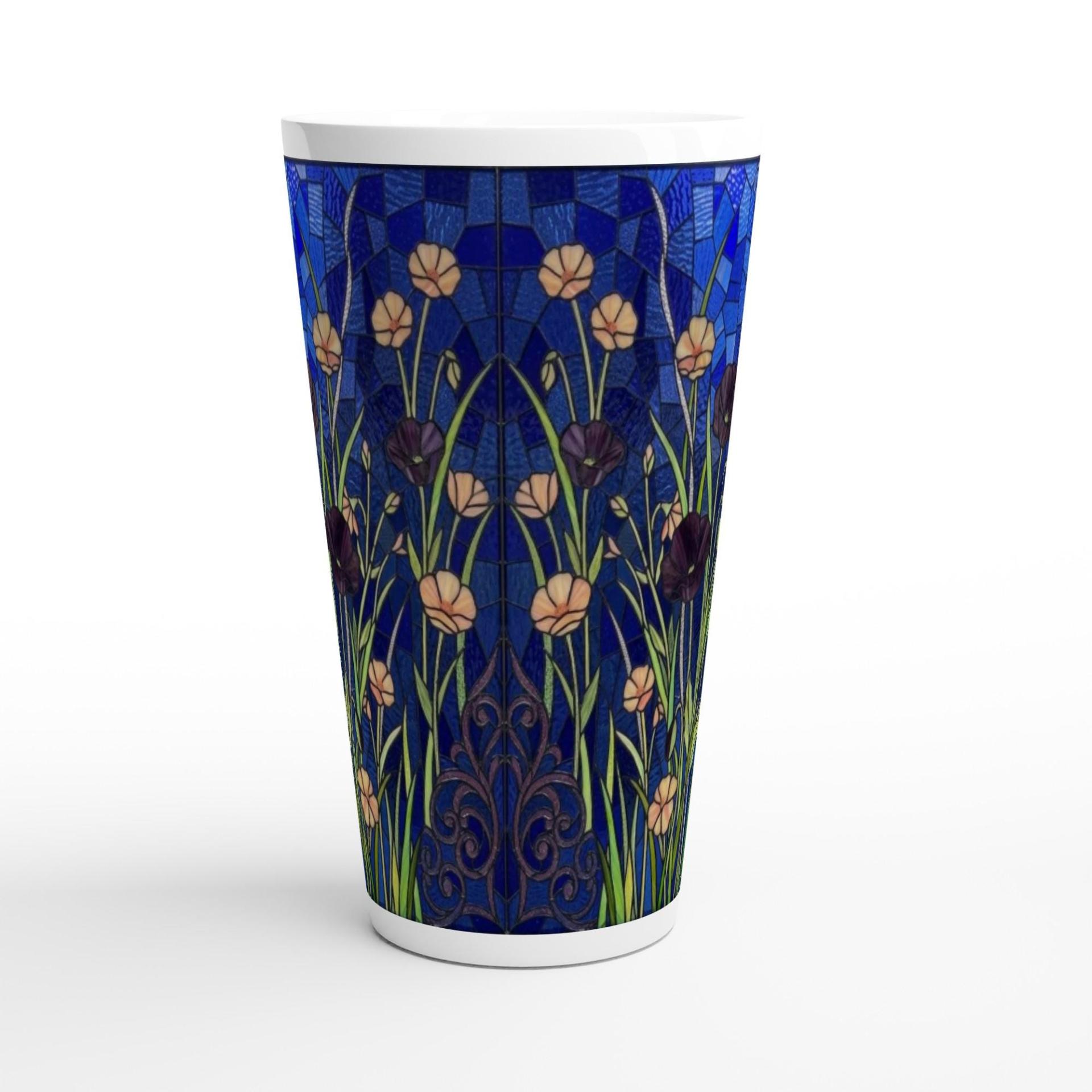 Latte 17oz Ceramic Mug - Coffee or Tea Cup, Extra Tall