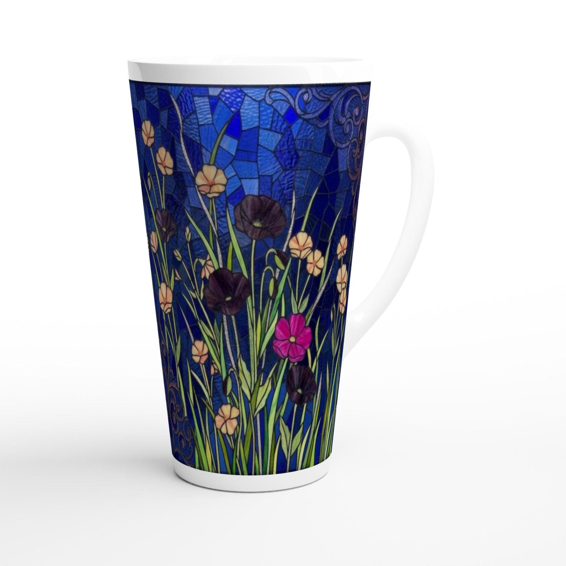 Latte 17oz Ceramic Mug - Coffee or Tea Cup, Extra Tall