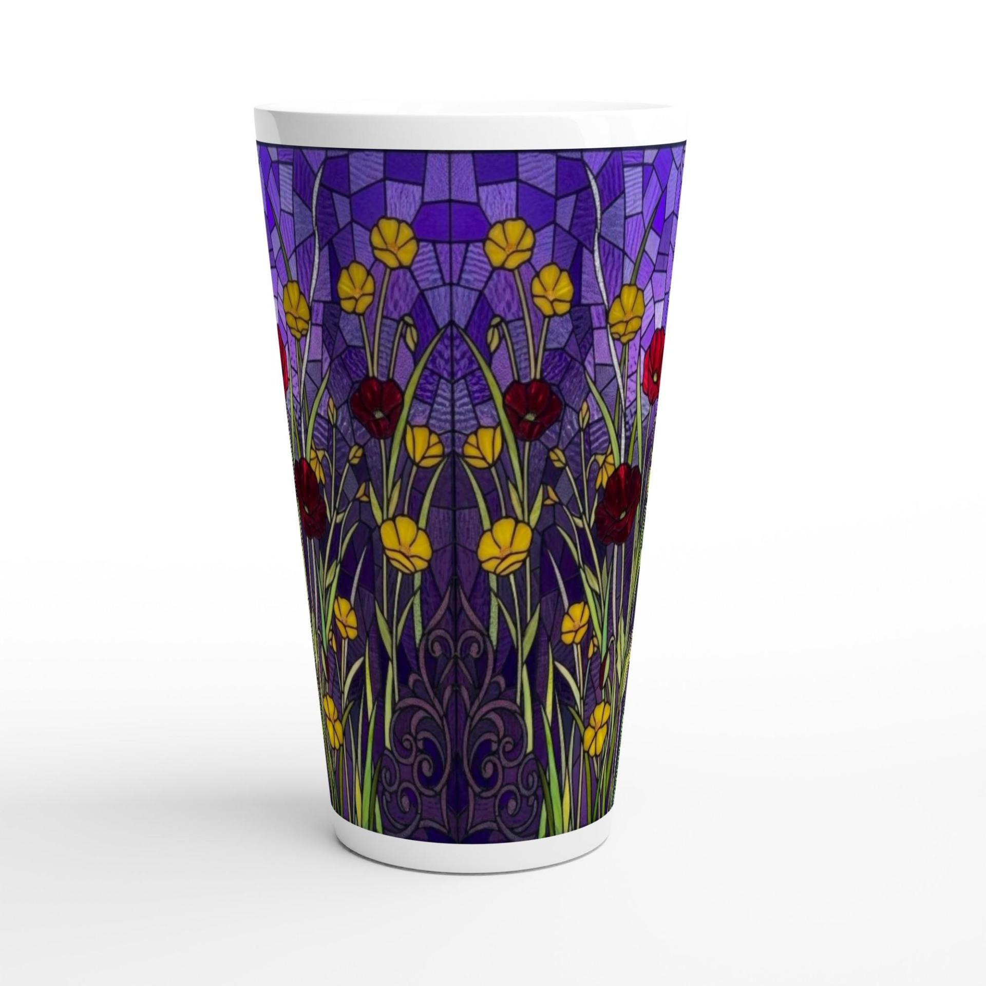Latte 17oz Ceramic Mug - Coffee or Tea Cup, Extra Tall