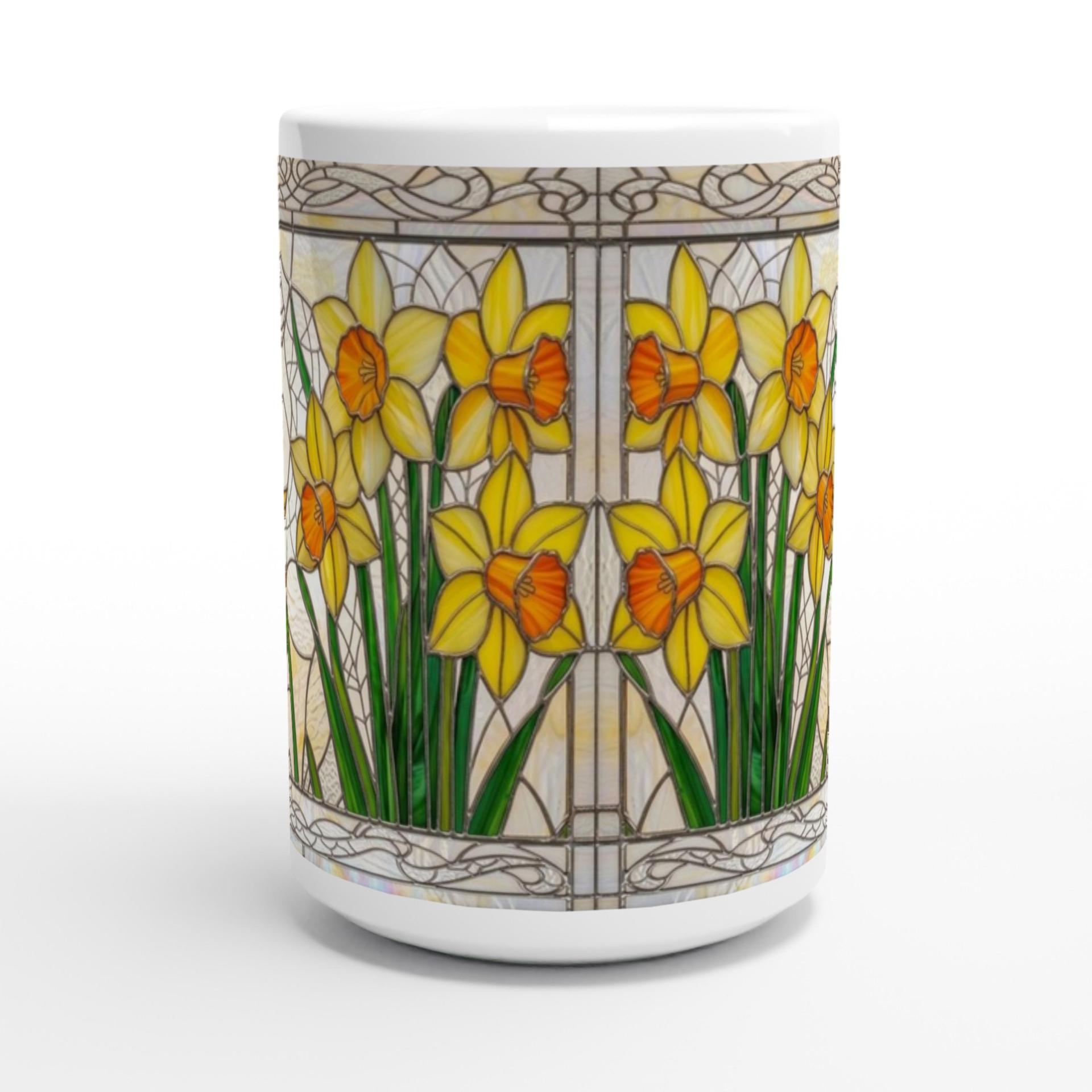Floral Cups -  Large and Small Ceramic Mugs