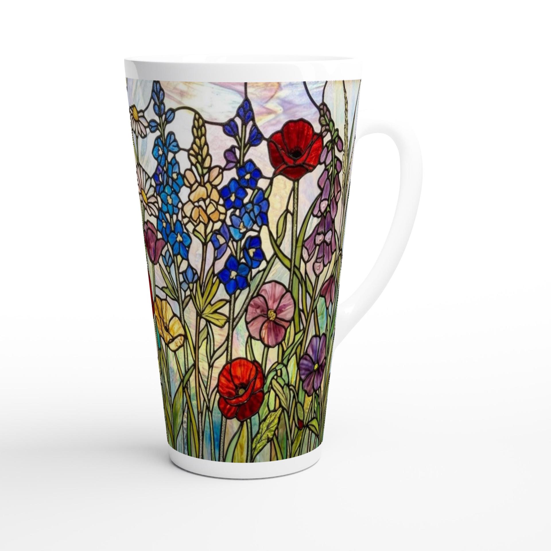 Latte 17oz Ceramic Mug - Coffee or Tea Cup, Extra Tall