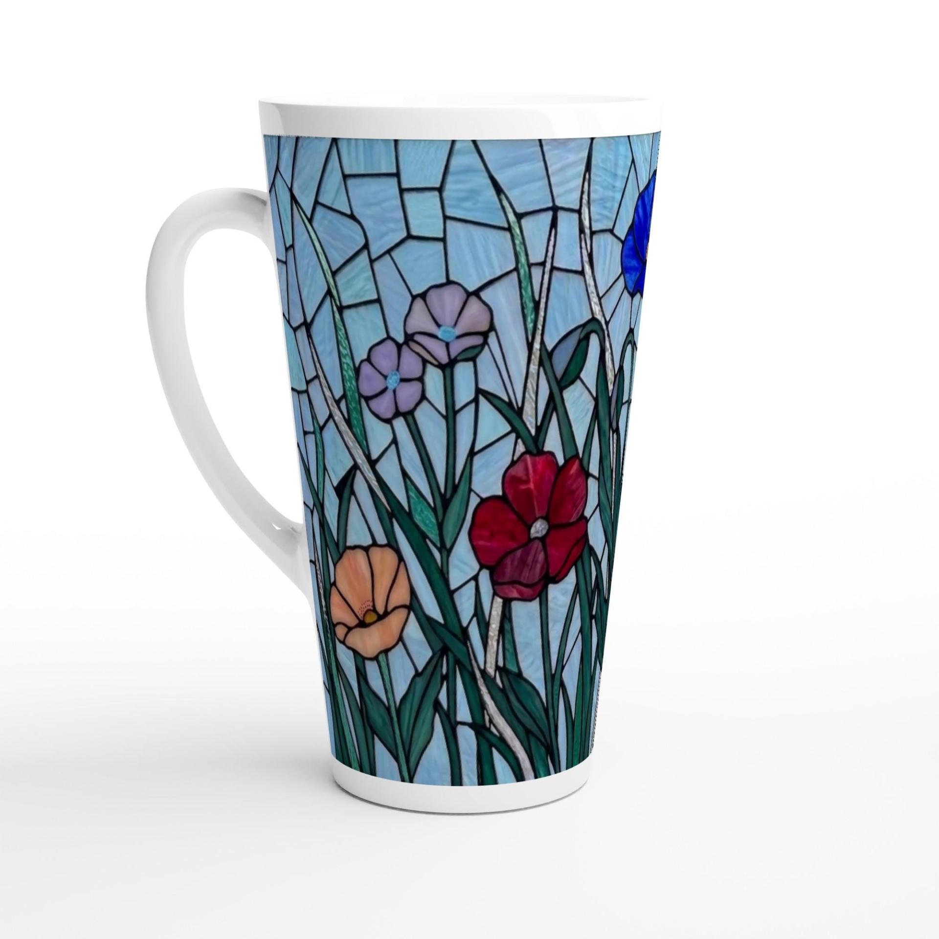 Latte 17oz Ceramic Mug - Coffee or Tea Cup, Extra Tall