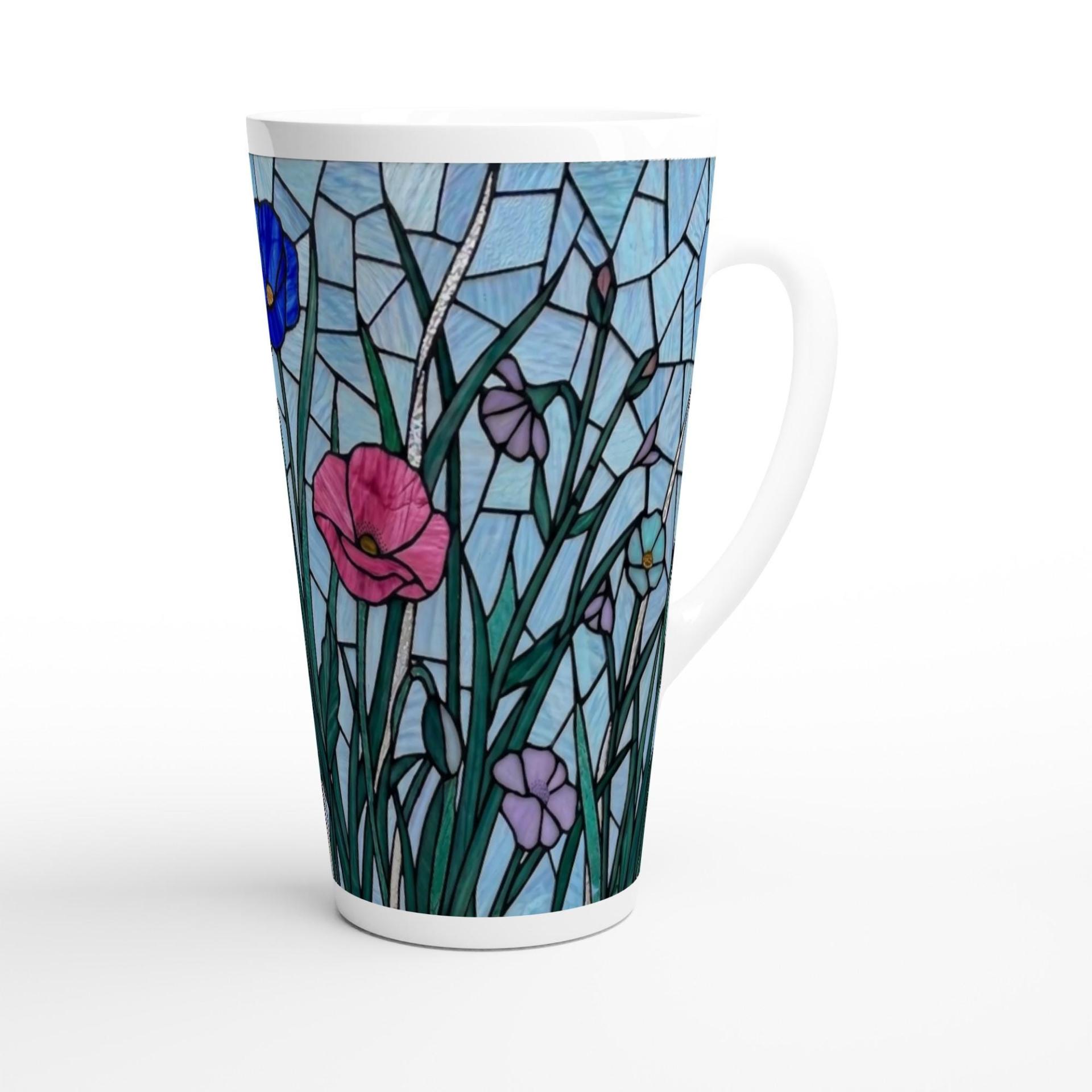 Latte 17oz Ceramic Mug - Coffee or Tea Cup, Extra Tall