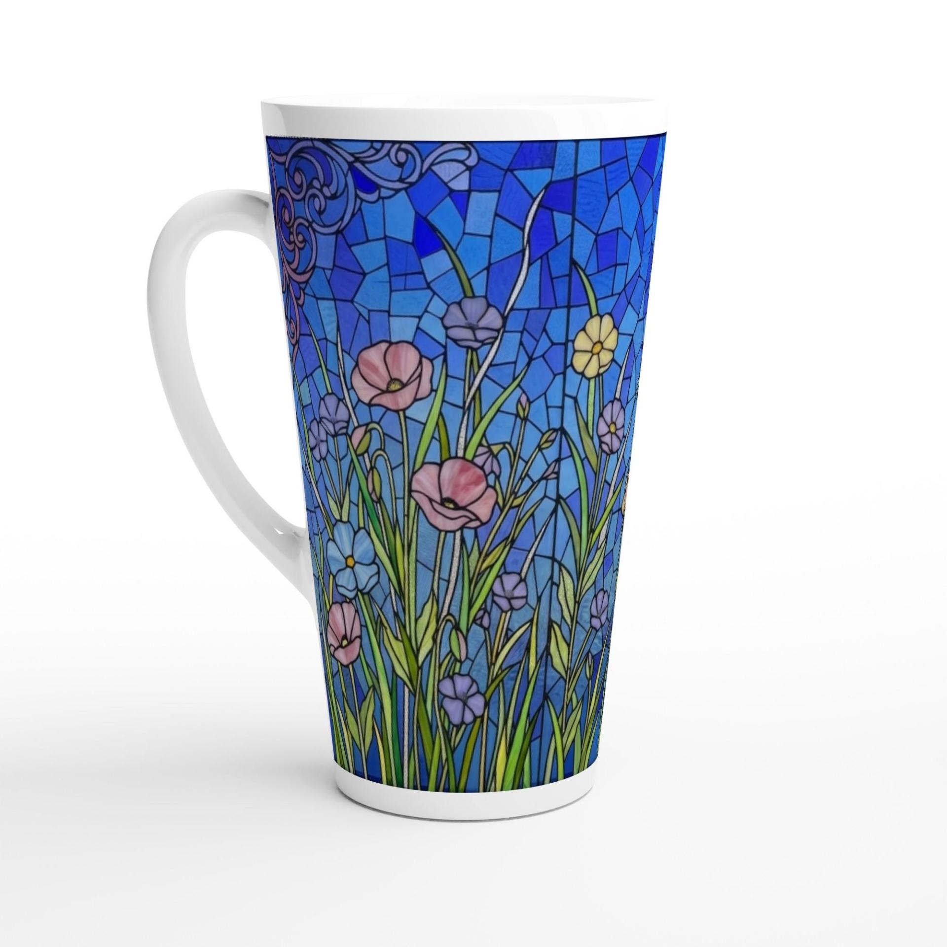 Latte 17oz Ceramic Mug - Coffee or Tea Cup, Extra Tall