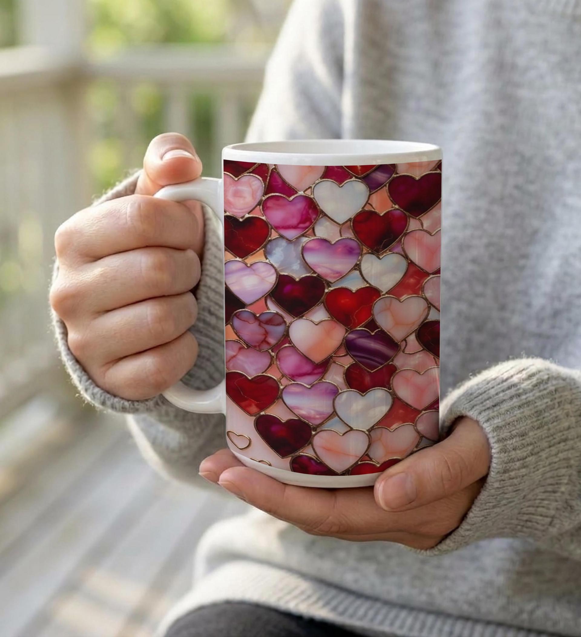 Cups Set -  Large and Small Ceramic Mugs