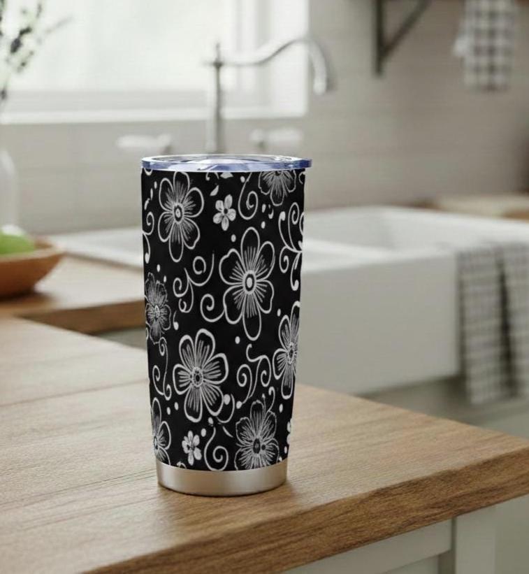Travel Mug, Stainless Steel, 20 oz Insulated Cup