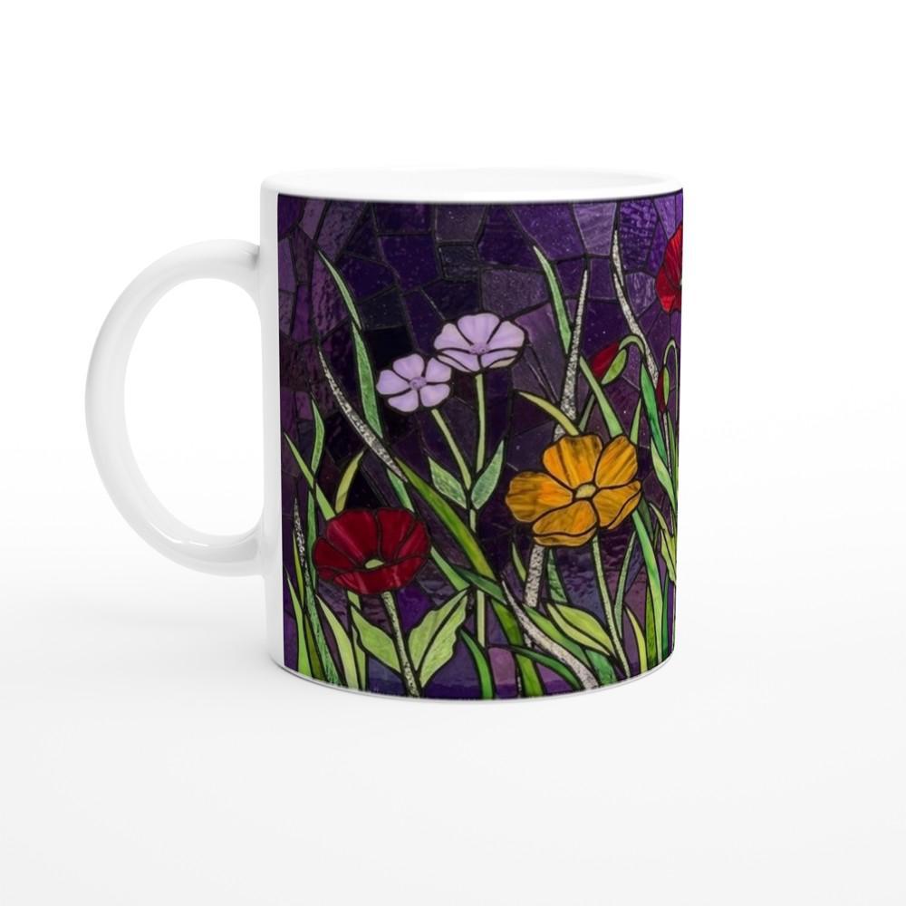 Floral Cups -  Large and Small Ceramic Mugs