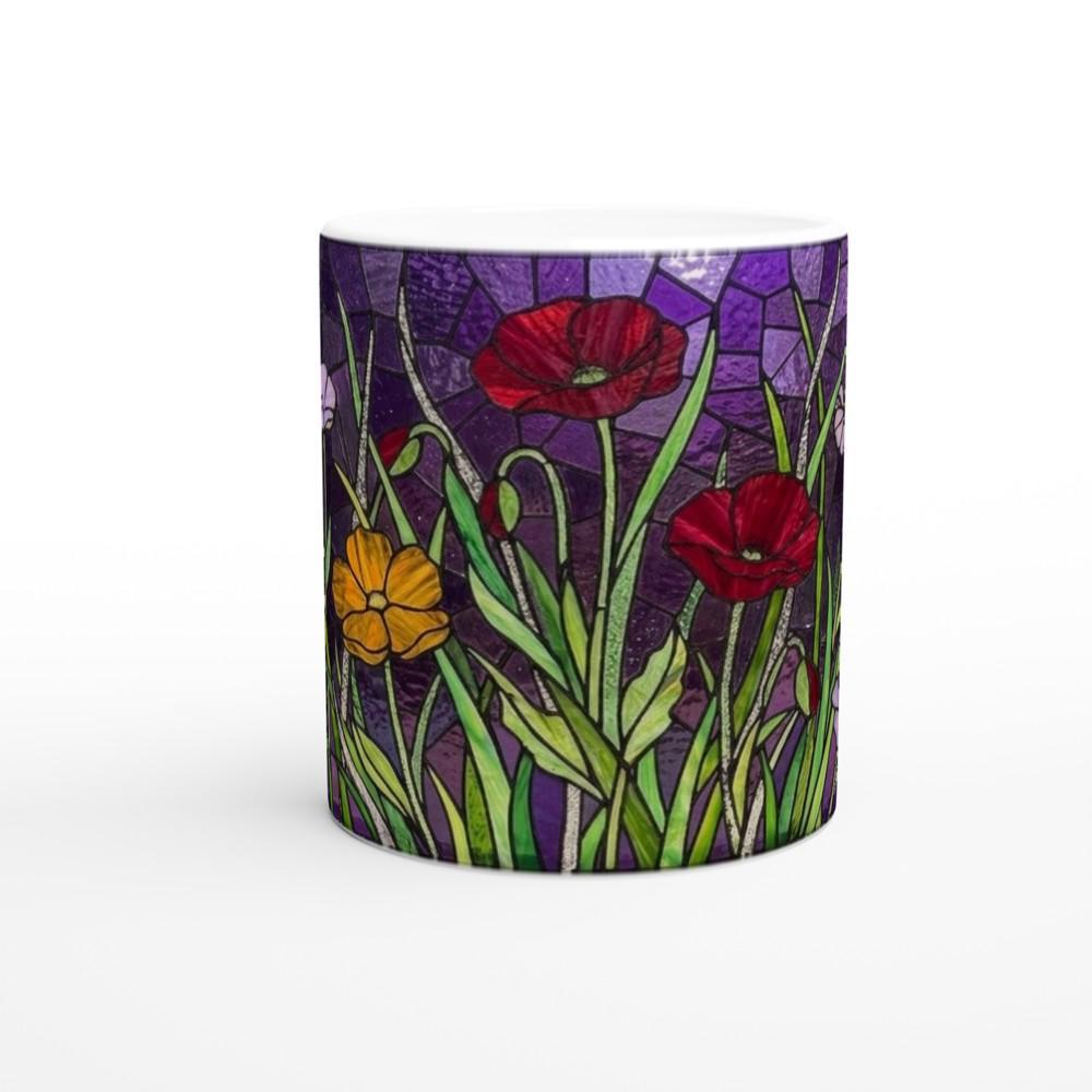 Floral Cups -  Large and Small Ceramic Mugs
