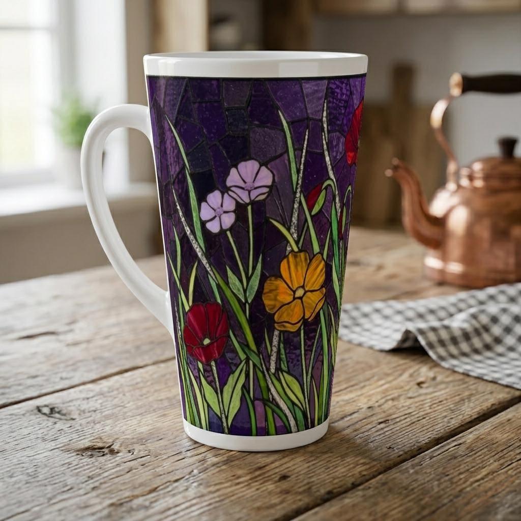 Latte 17oz Ceramic Mug - Coffee or Tea Cup, Extra Tall