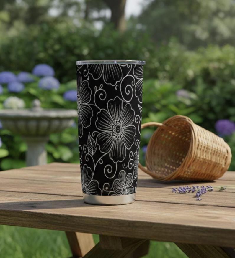Travel Mug, Stainless Steel, 20 oz Insulated Cup