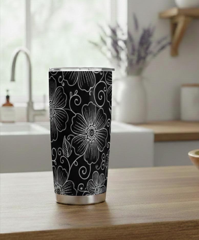 Travel Mug, Stainless Steel, 20 oz Insulated Cup