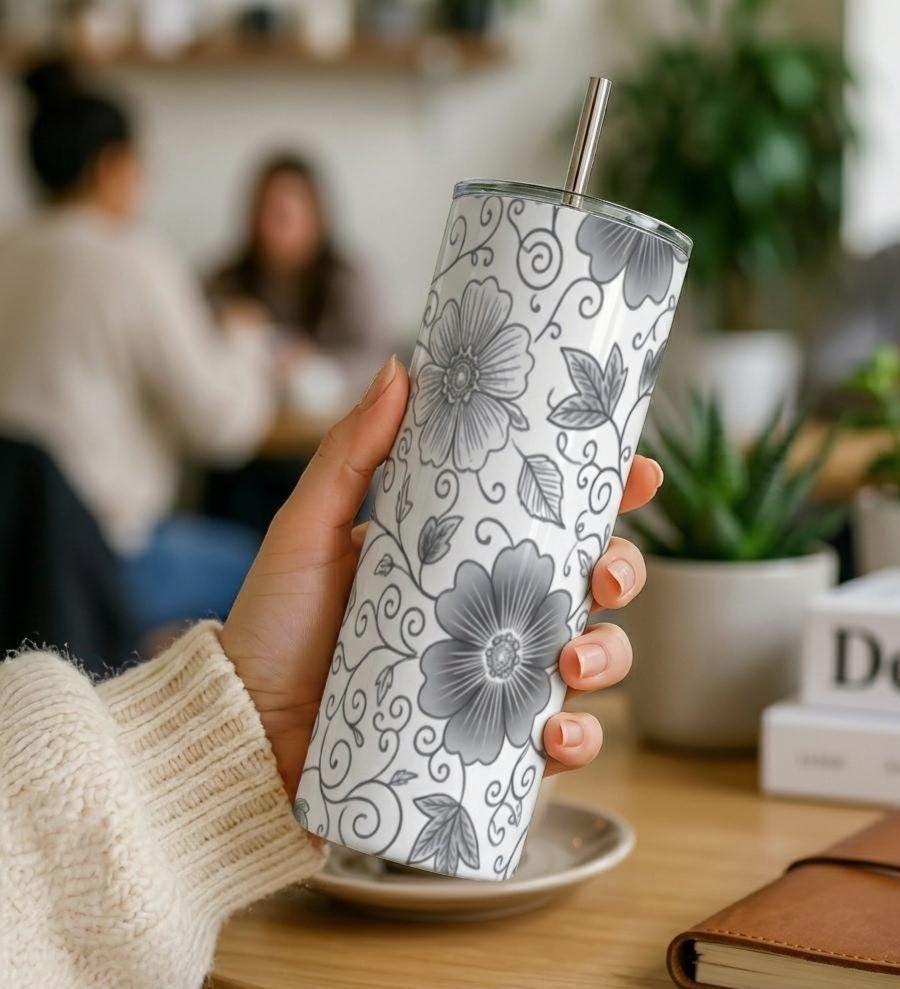 Xlarge Skinny Tumbler, 30oz and 20 oz Stainless Steel Insulated Travel Mug