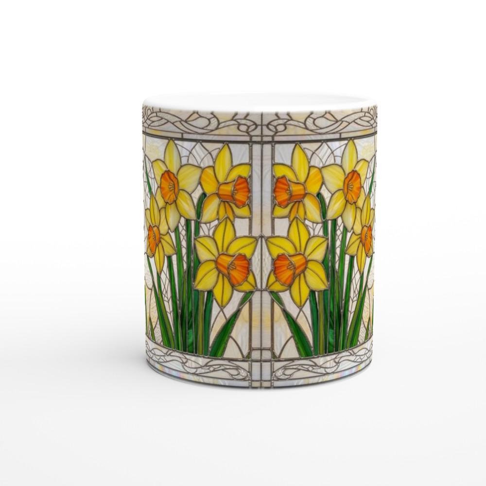 Floral Cups -  Large and Small Ceramic Mugs