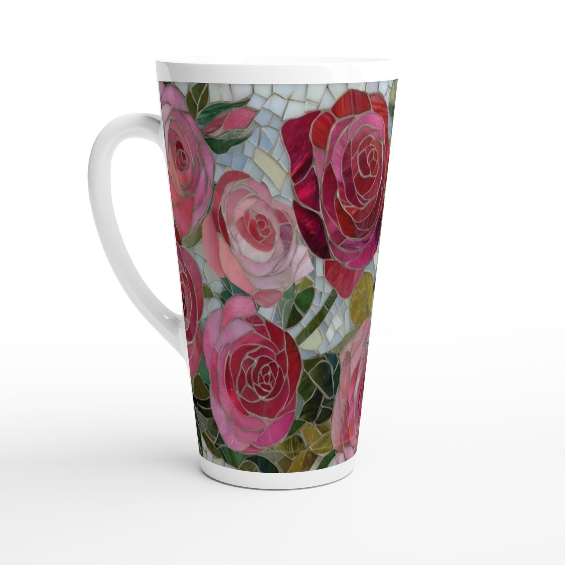 Latte 17oz Ceramic Mug - Coffee or Tea Cup, Extra Tall