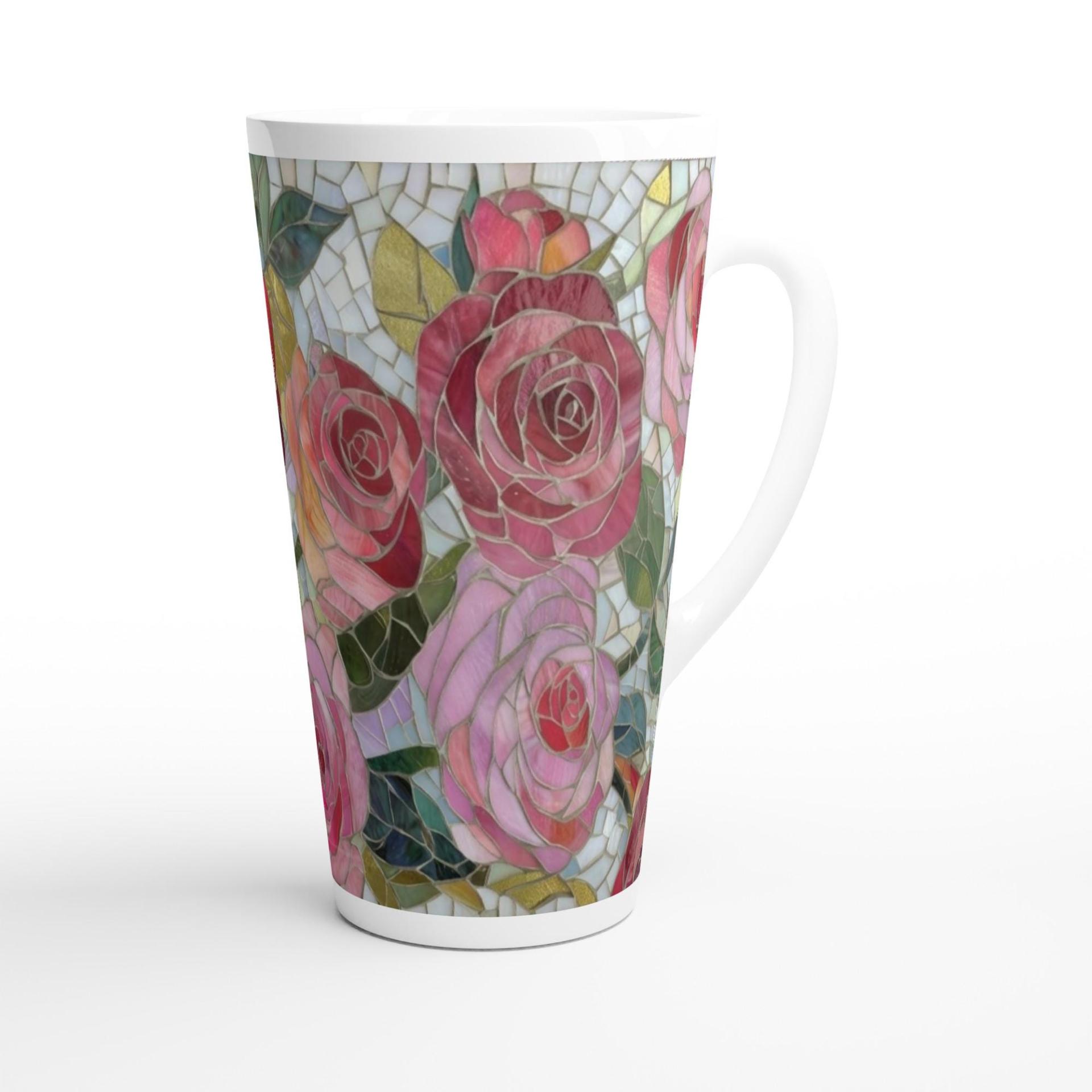 Latte 17oz Ceramic Mug - Coffee or Tea Cup, Extra Tall