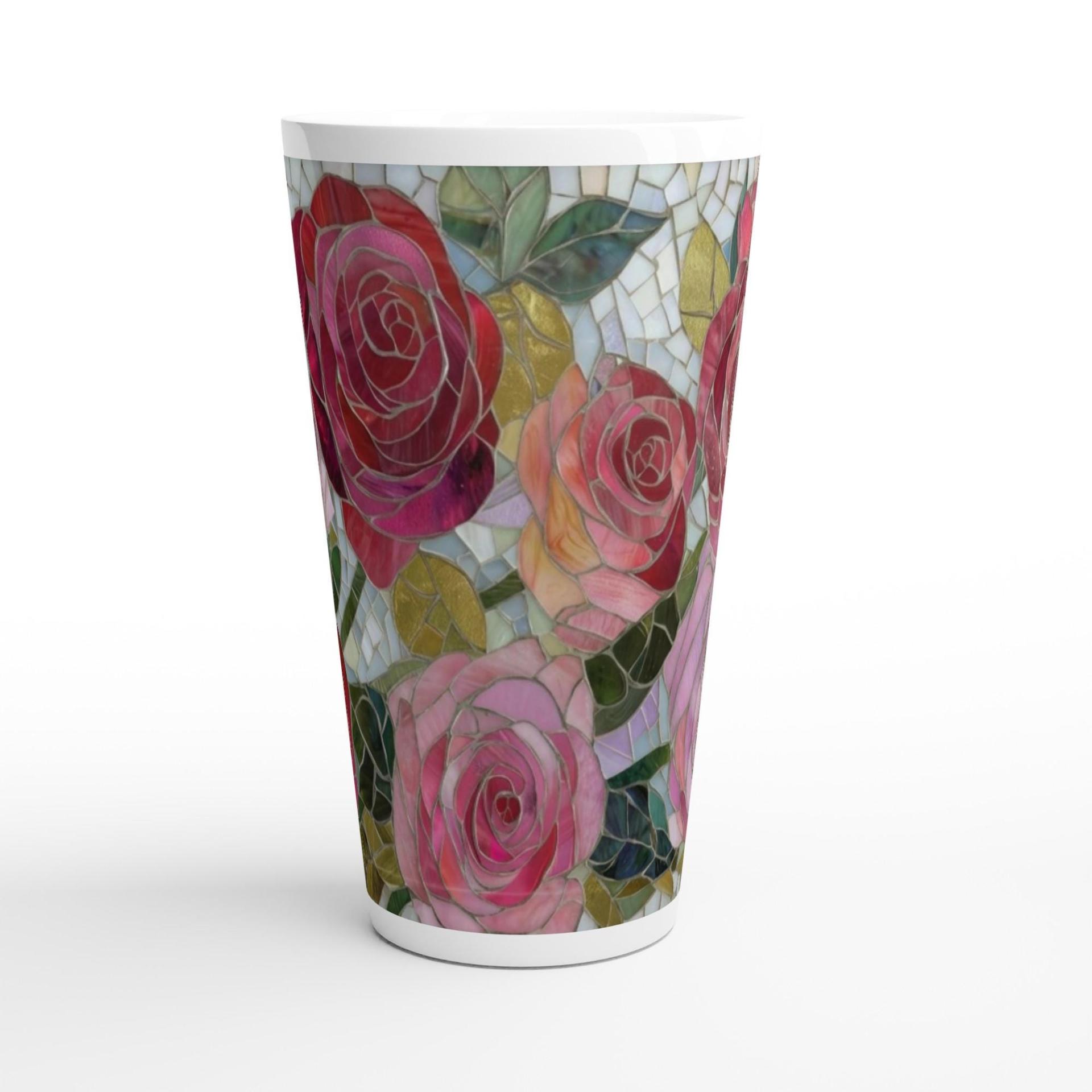 Latte 17oz Ceramic Mug - Coffee or Tea Cup, Extra Tall