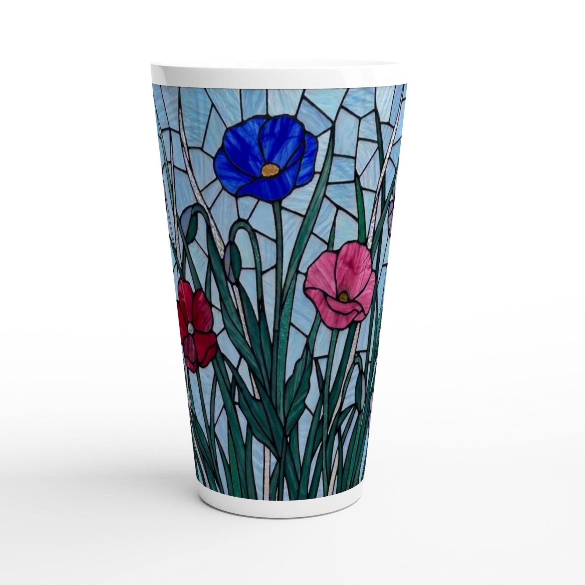 Latte 17oz Ceramic Mug - Coffee or Tea Cup, Extra Tall