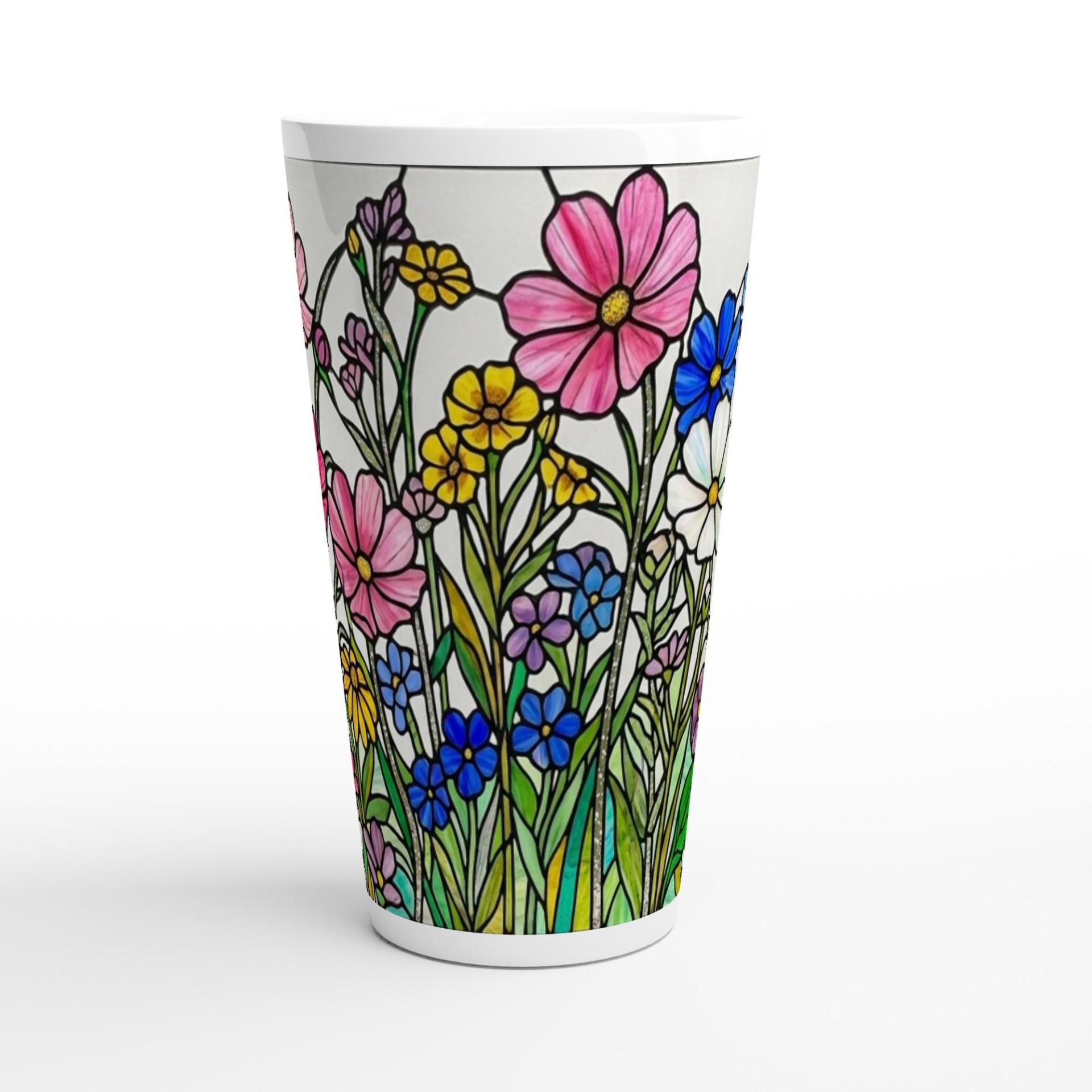 Latte 17oz Ceramic Mug - Coffee or Tea Cup, Extra Tall