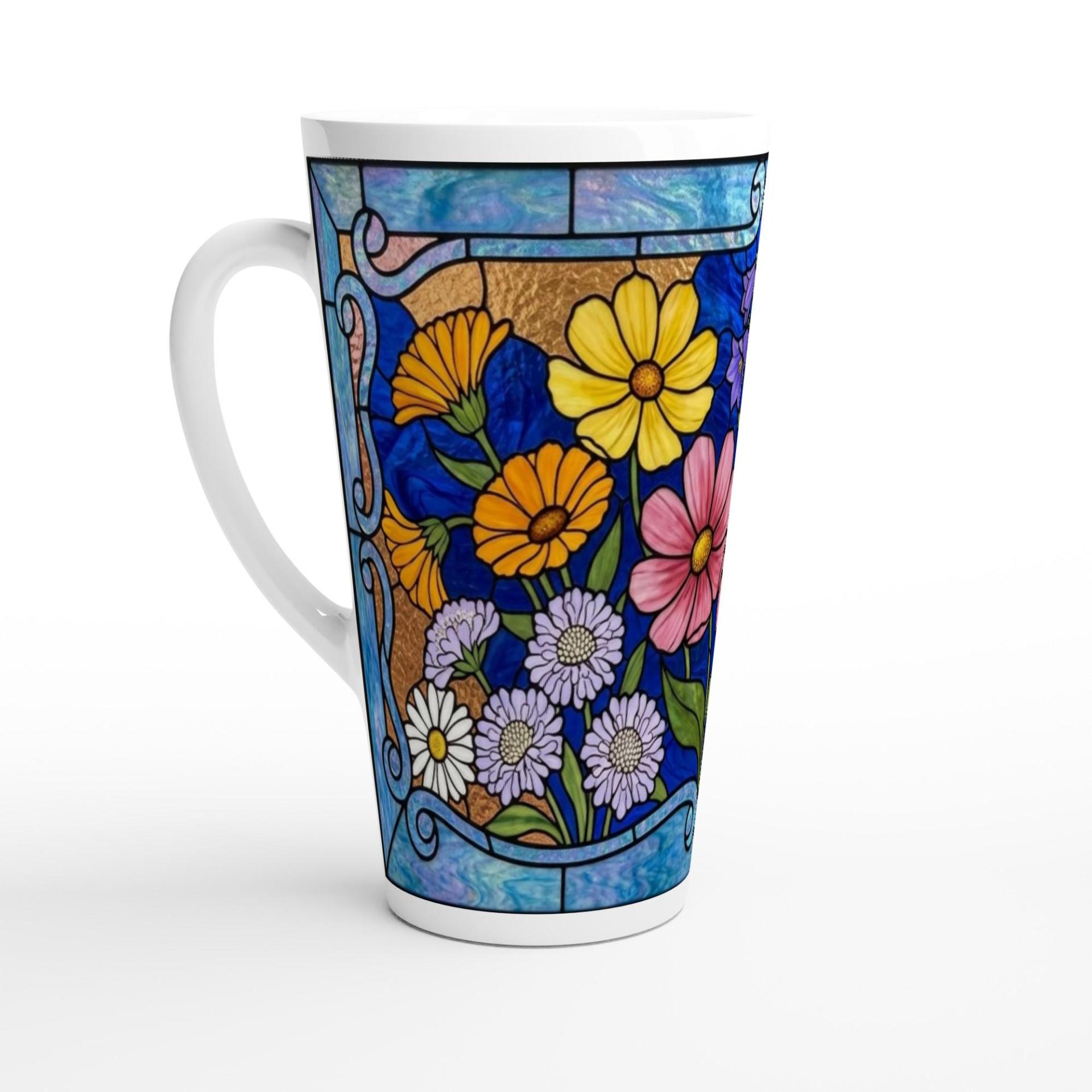 Latte 17oz Ceramic Mug - Coffee or Tea Cup, Extra Tall