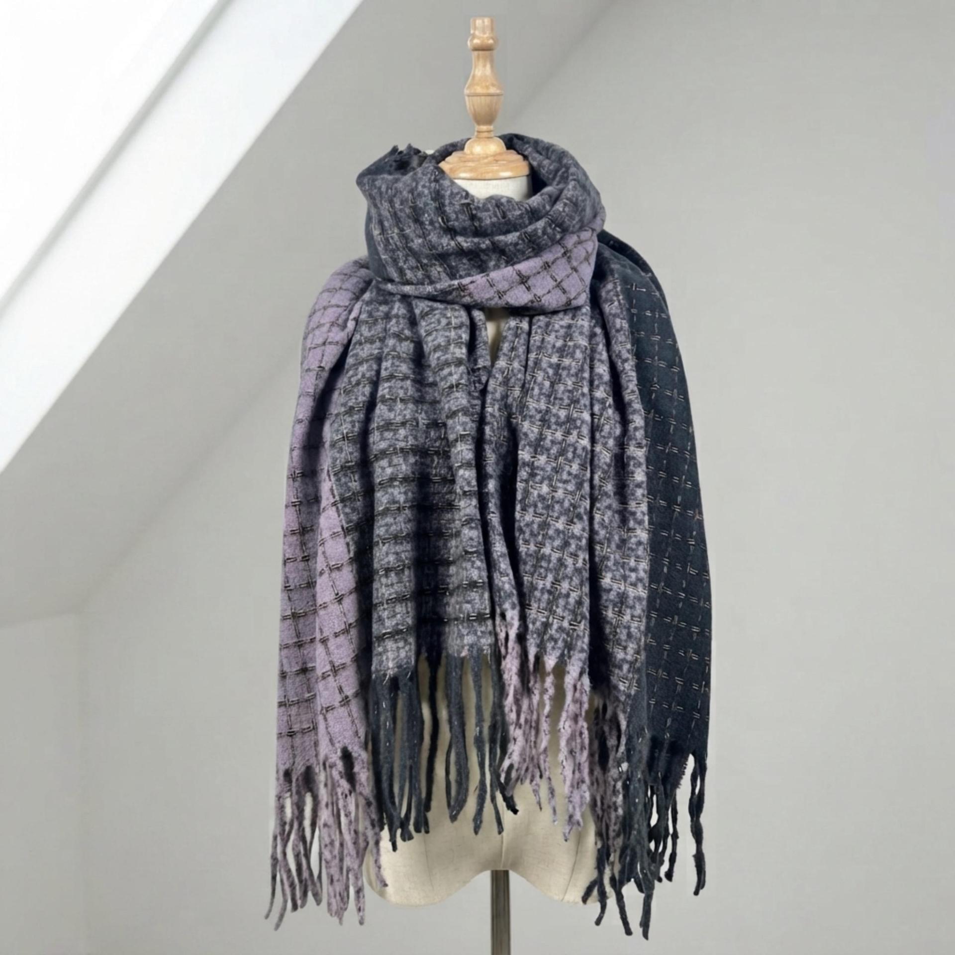 Multiple Colors, Thick Pashmina Shawl & Scarf for Women, Blanket Shawl, Wrap