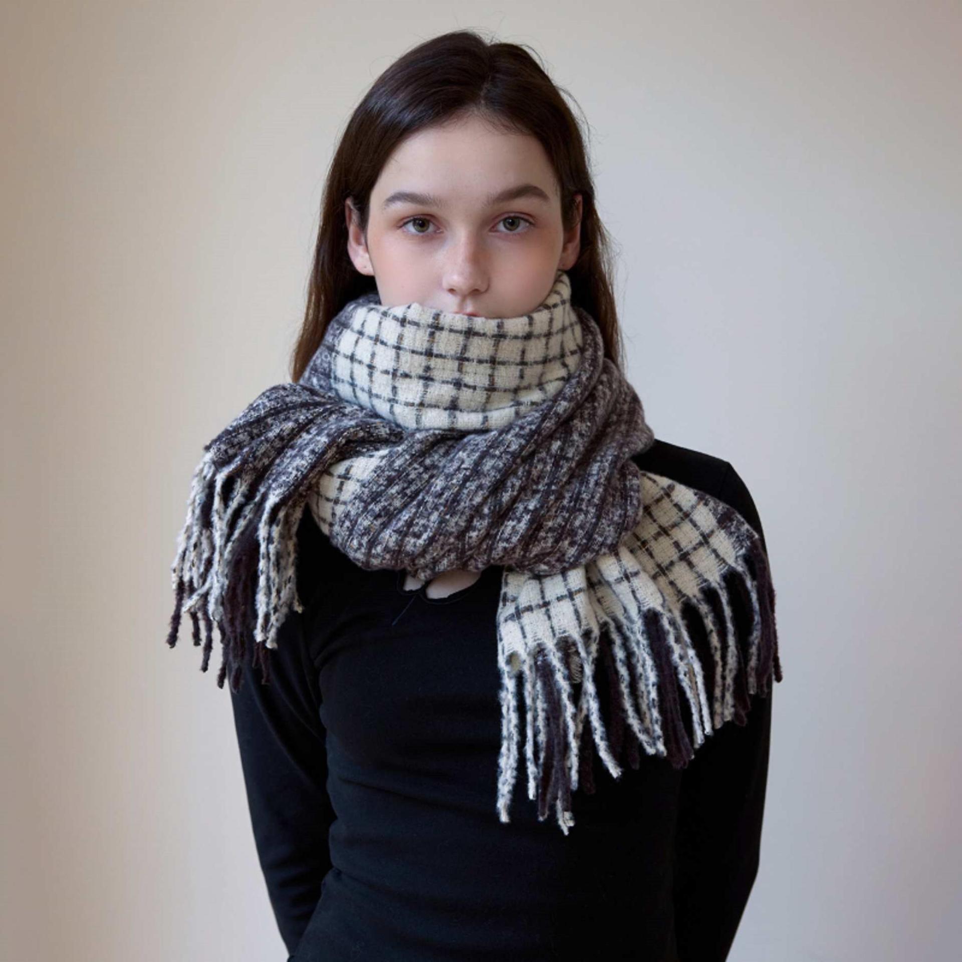 Multiple Colors, Thick Pashmina Shawl & Scarf for Women, Blanket Shawl, Wrap