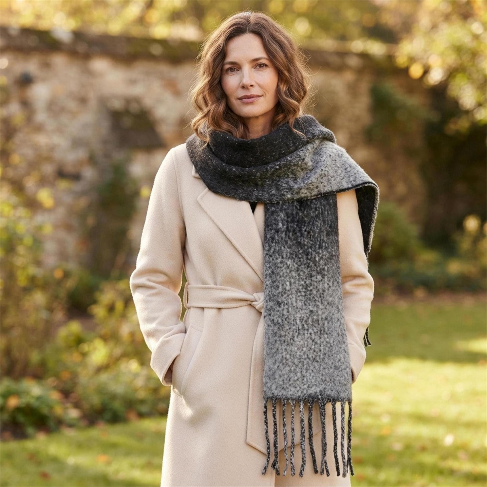 Multiple Colors, Long Thick Scarf, Extra Soft and Fluffy Scarf