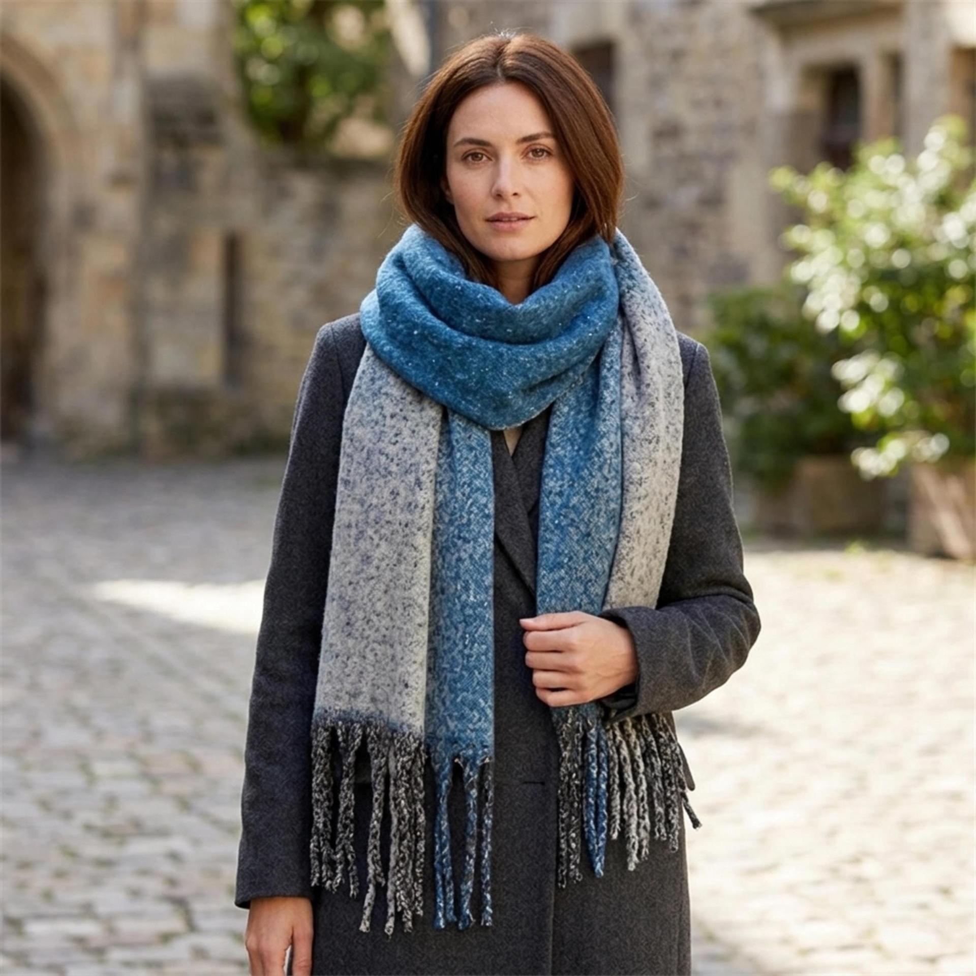 Multiple Colors, Long Thick Scarf, Extra Soft and Fluffy Scarf