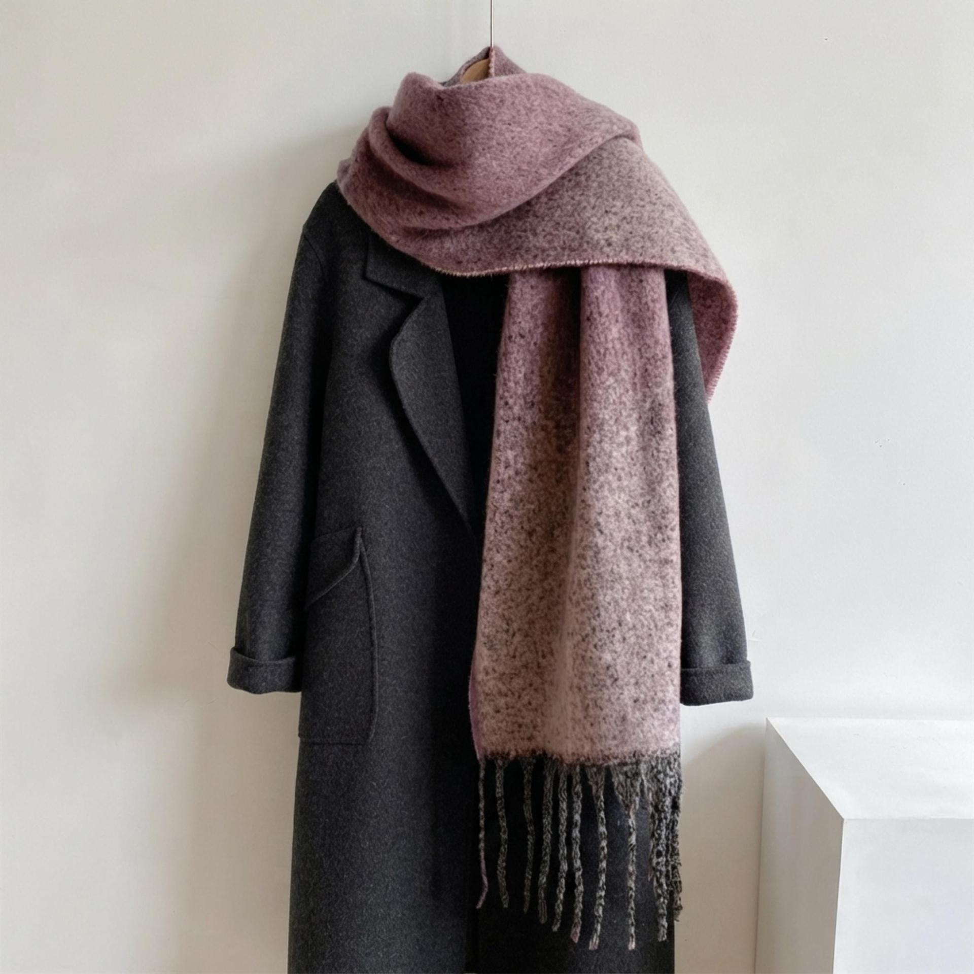Multiple Colors, Long Thick Scarf, Extra Soft and Fluffy Scarf