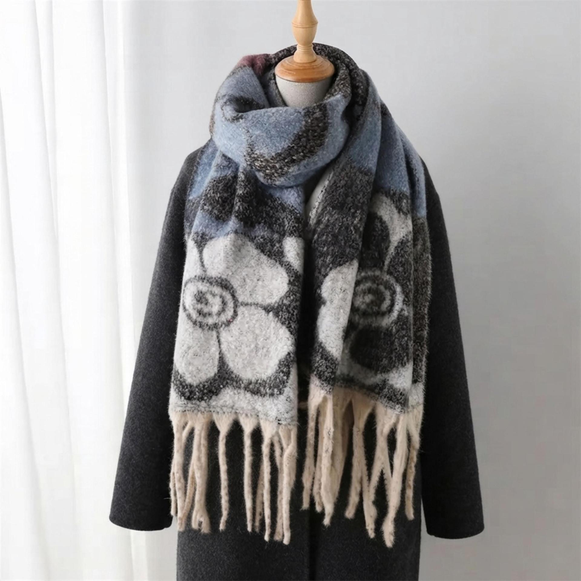 Long Thick Scarf, Extra Soft and Fluffy Scarf