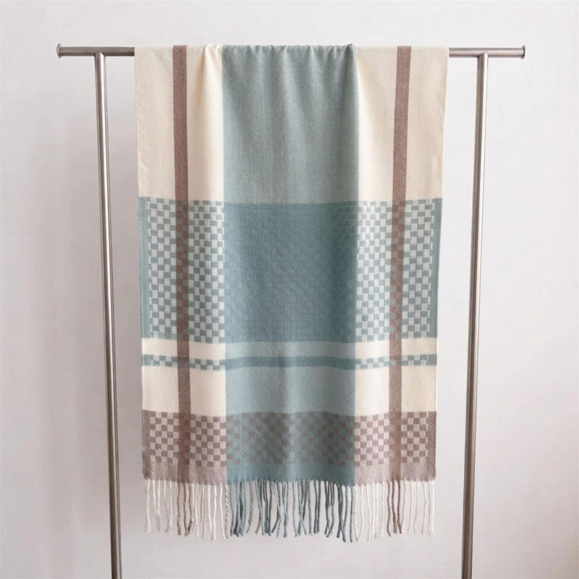 Thick Pashmina Shawl & Scarf for Women, Blanket Shawl, Wrap