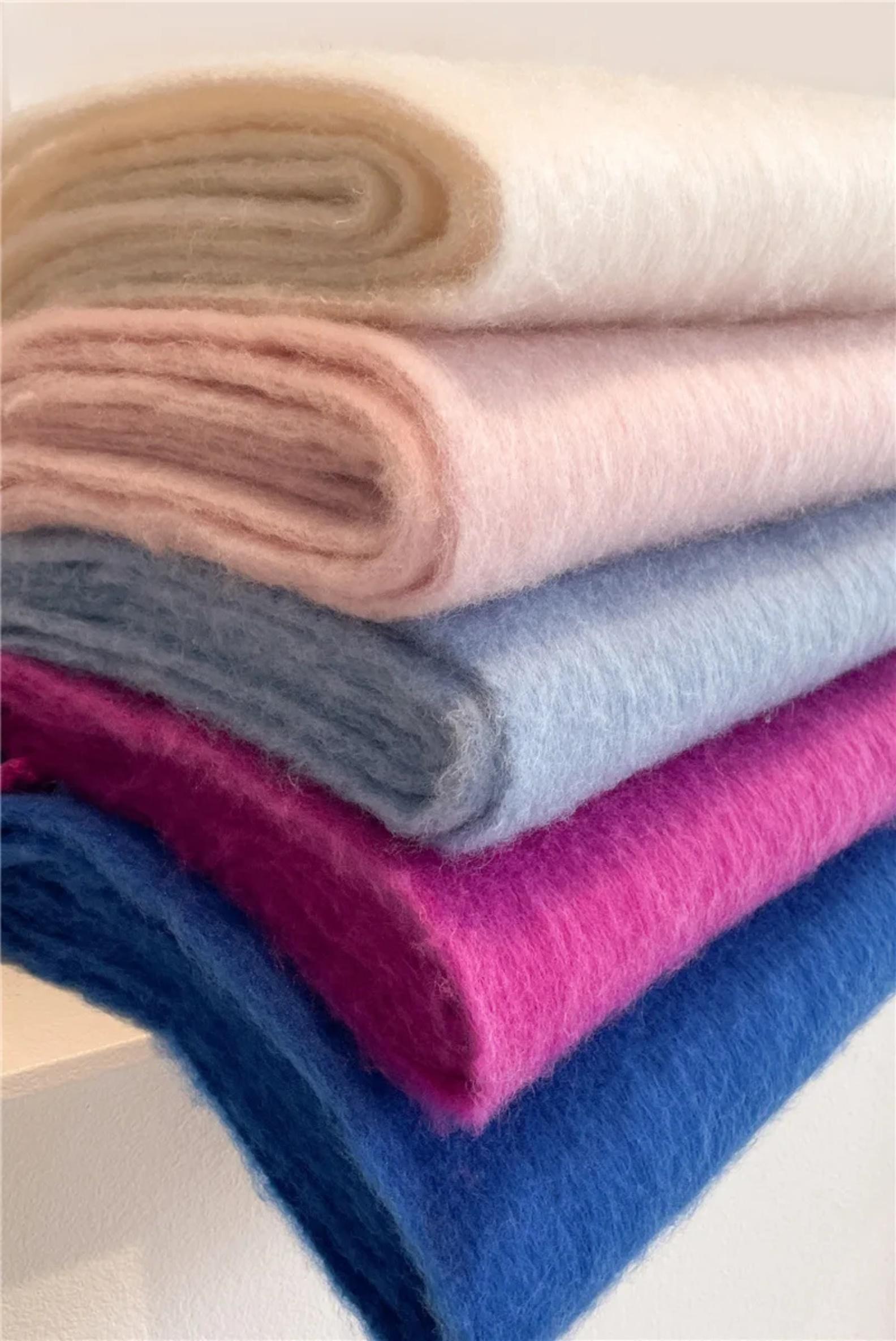 Multiple Colors, Long Thick Scarf, Extra Soft and Fluffy Scarf
