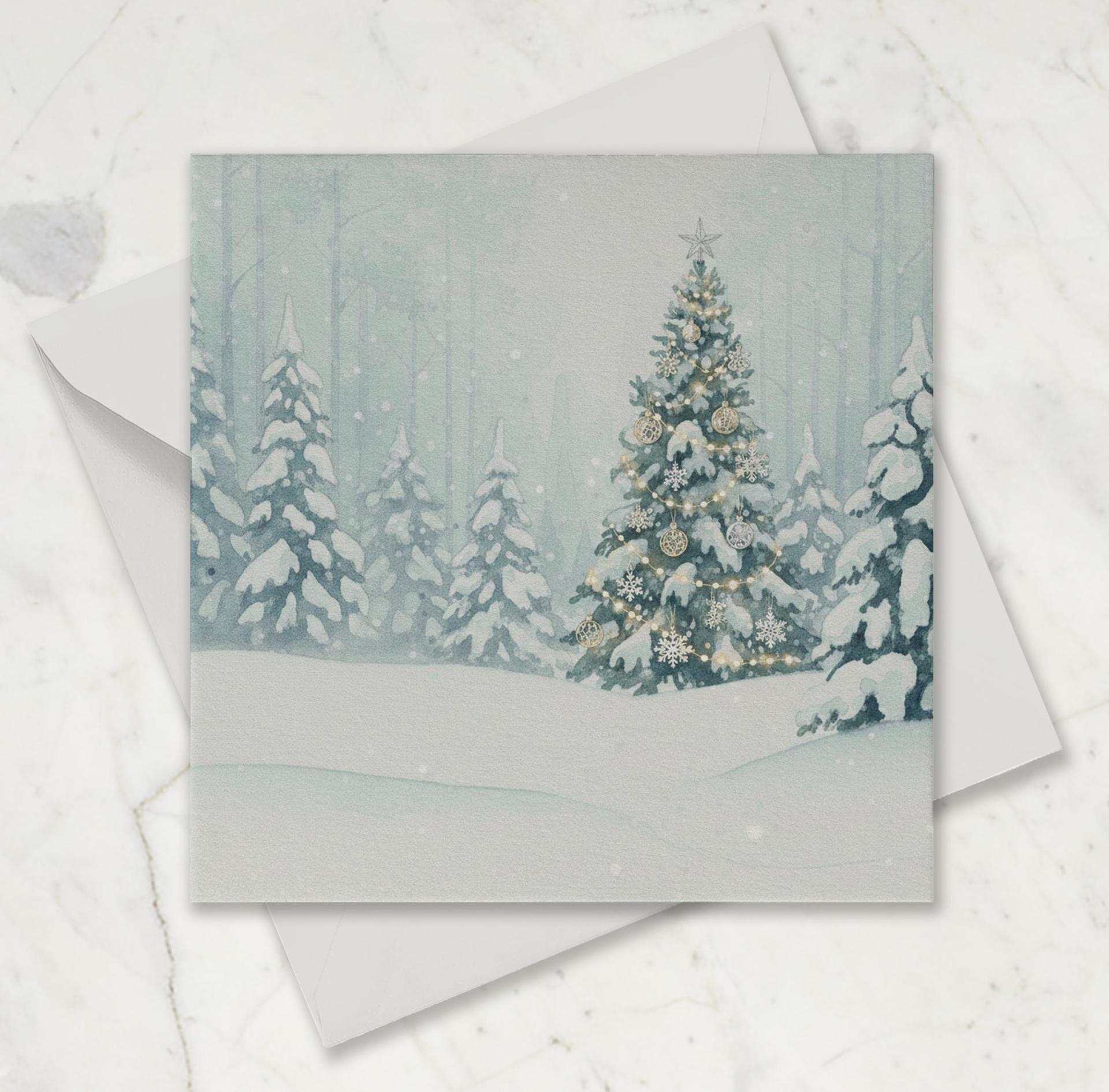 Cards - Winter Forest - Christmas Cards, in singles or bulk packs