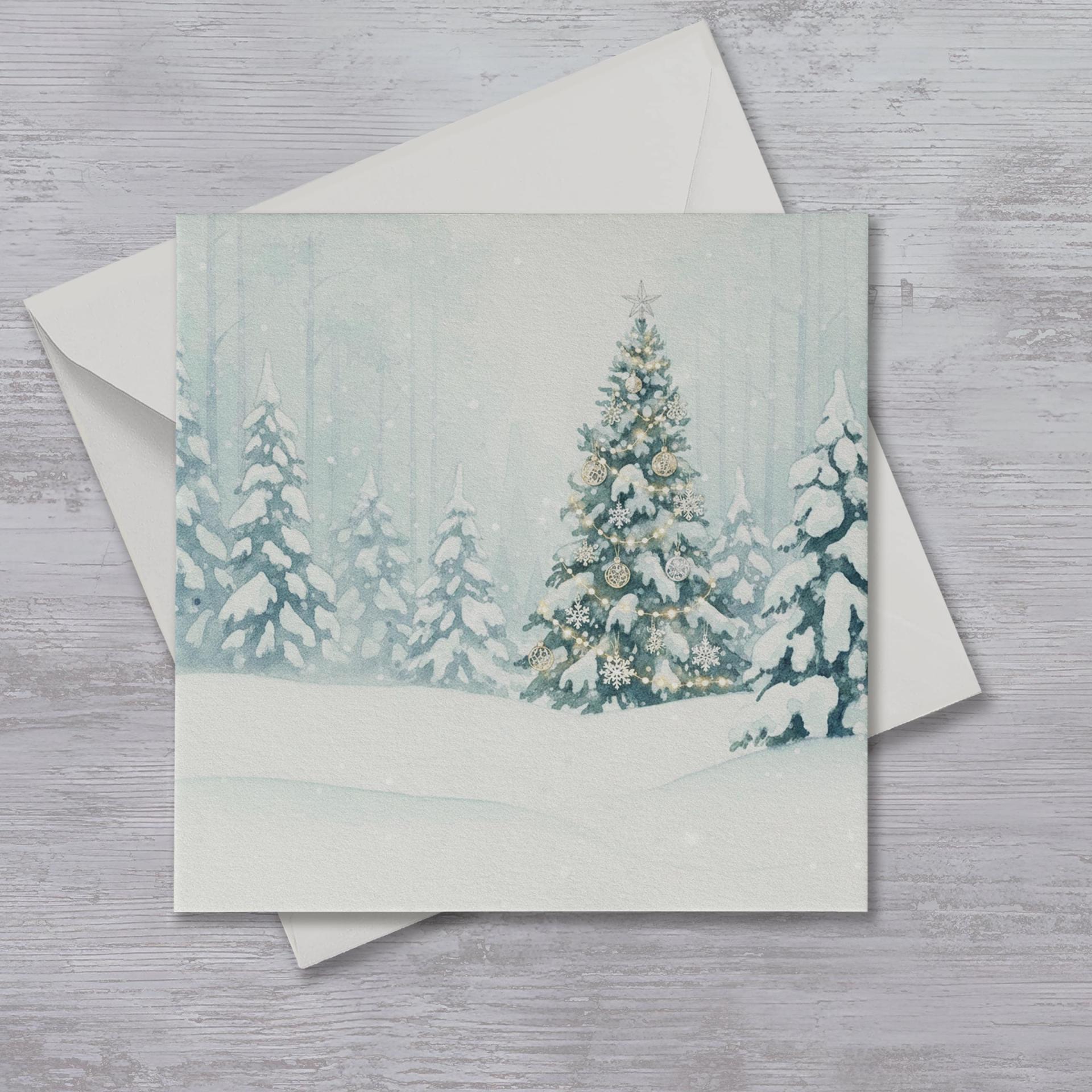 Cards - Winter Forest - Christmas Cards, in singles or bulk packs
